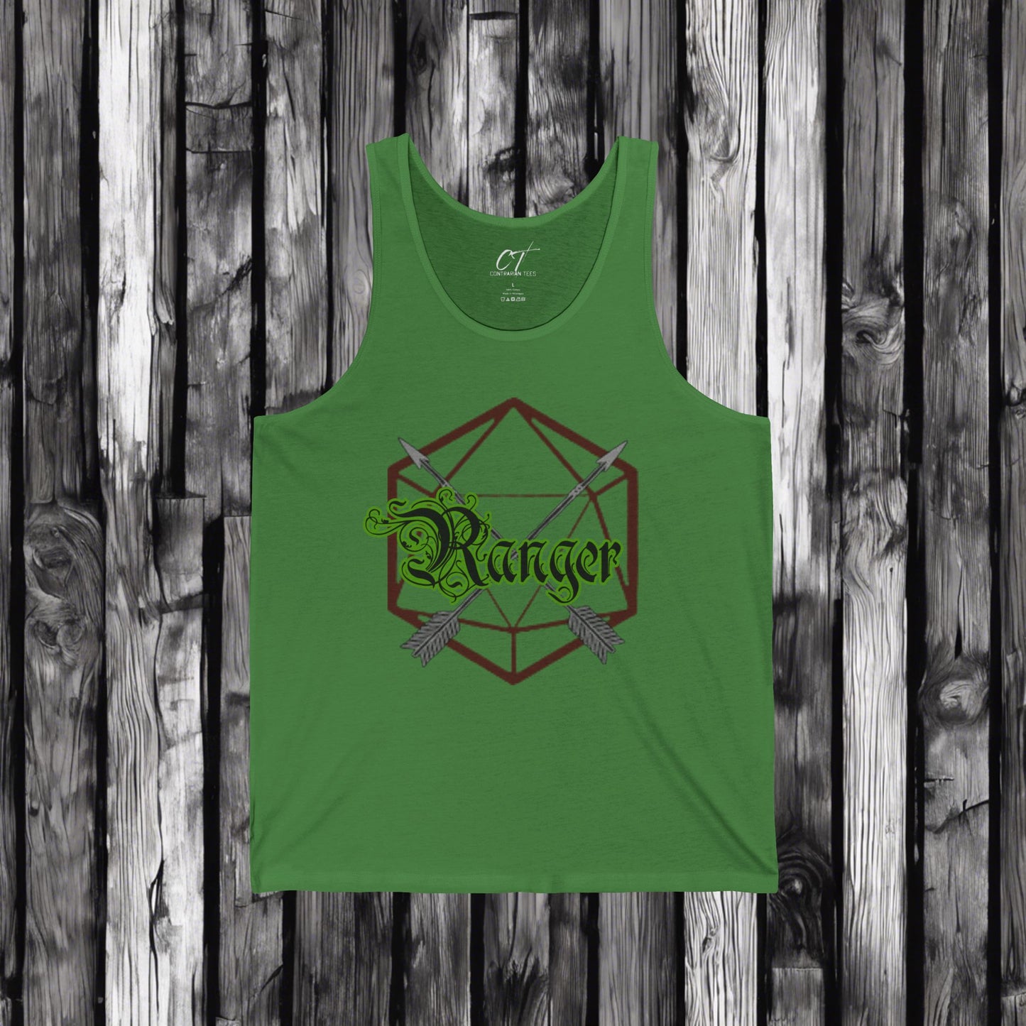 D&D Class Tank, Ranger, Gifts for Gamer, Dungeons and Dragons Shirt, Geeky Shirt, Gifts for Geeks, DnD Shirt, RPG Gamer Shirt