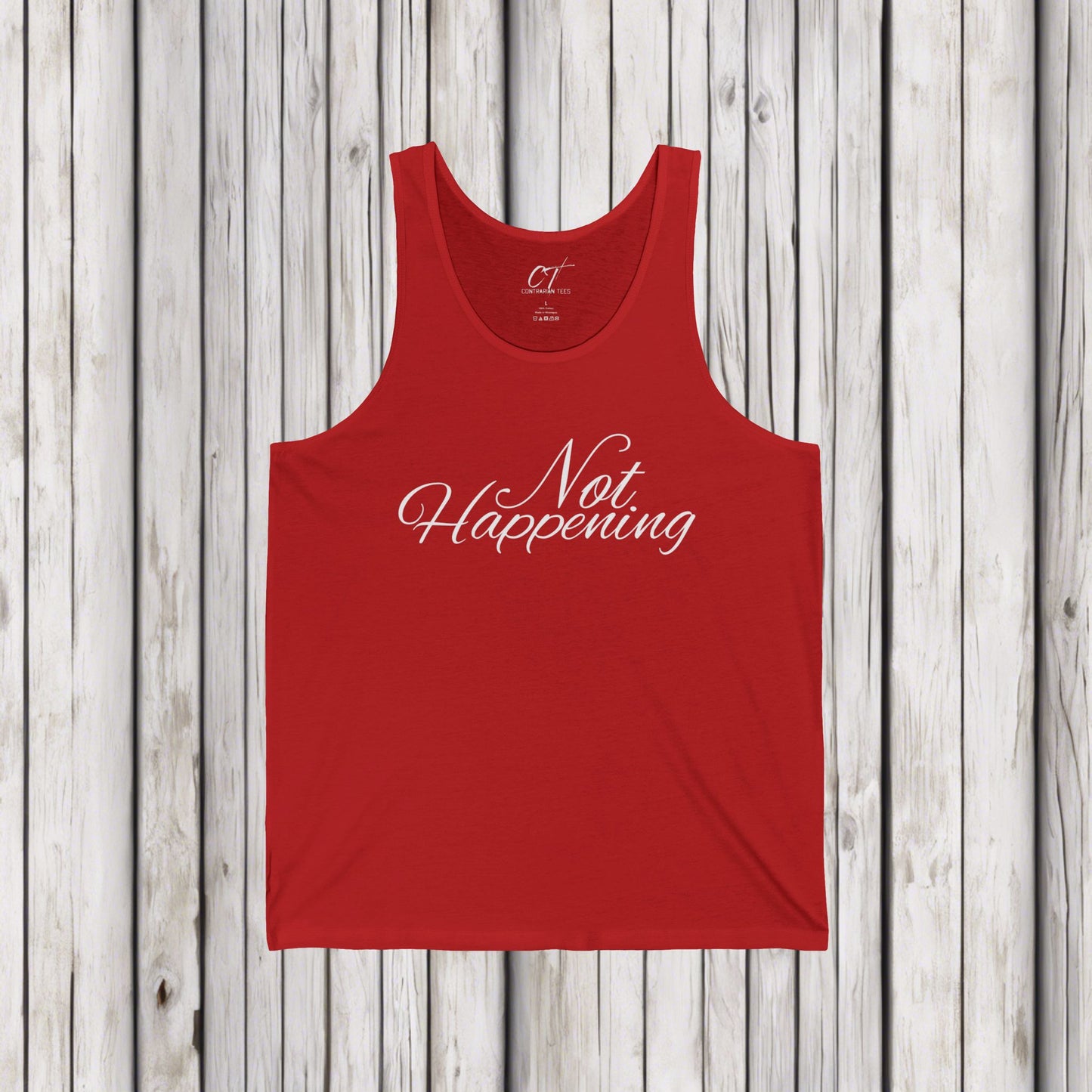 Not Happening, Sarcastic Shirt, Smartass Shirt, Adult Humor Shirt, Funny shirt, Funny Gift, Humorous Shirt, Nope