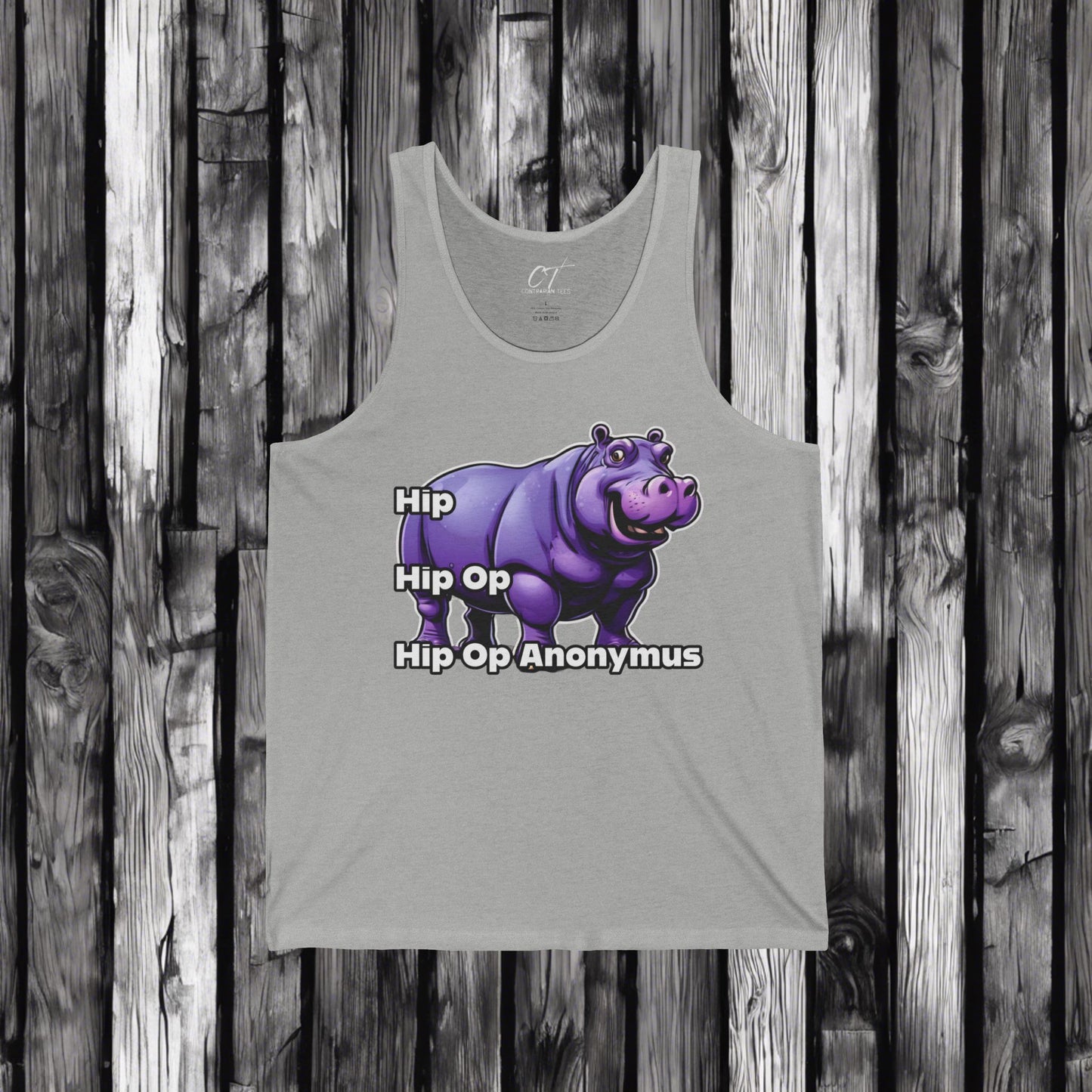 Hip Hop Anonymous, Big Daddy, Adam Sandler, Movie Quotes, Funny Graphic Tank, Gift for Movie Lovers, Hippo Tank