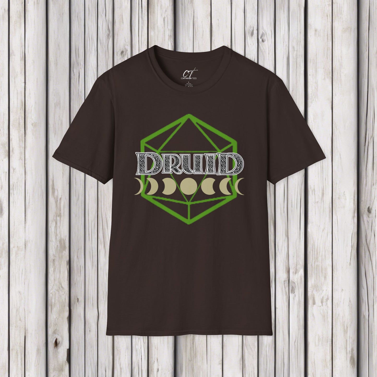 D&D Class Shirt, Druid, Dungeons and Dragons Tee, RPG Shirt, Fantasy Lover Gift, Geeky Top
