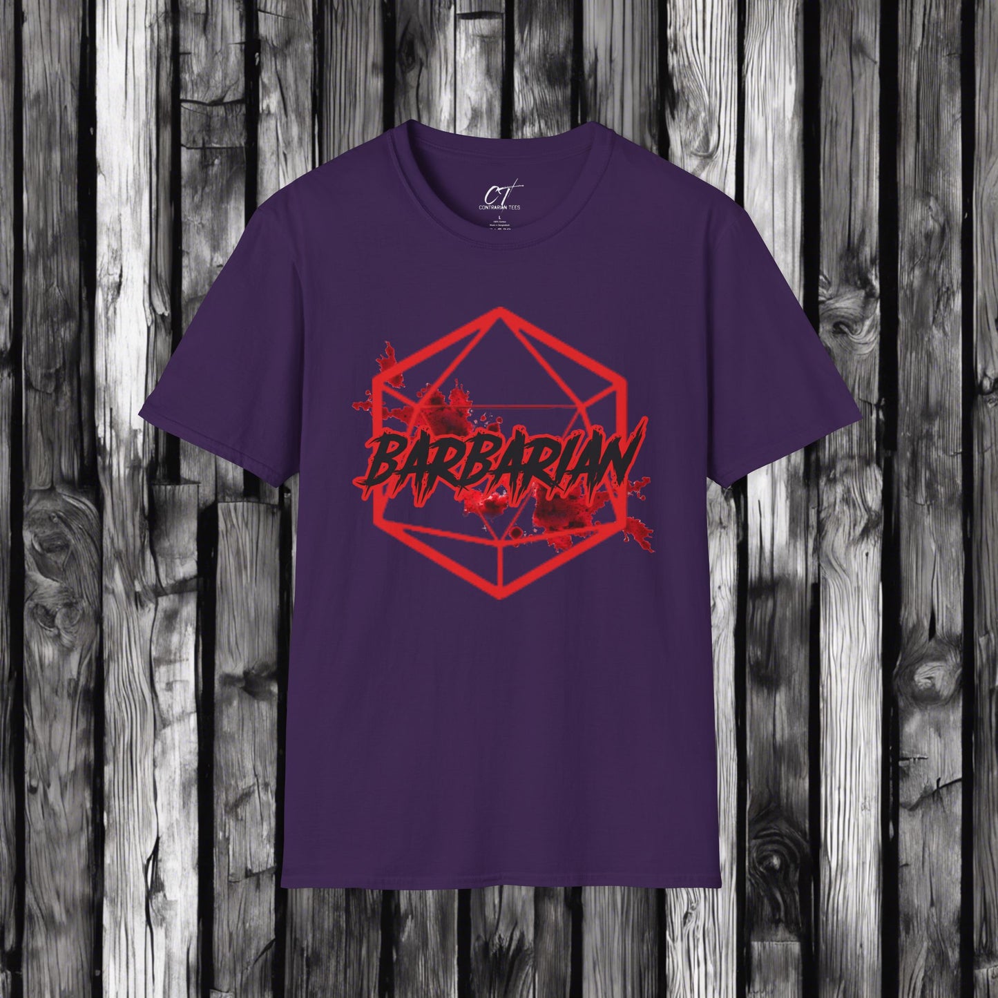 D&D Class Shirt, Barbarian, Gifts for Gamer, Dungeons and Dragons Shirt, Geeky Shirt, Gifts for Geeks, DnD Shirt, RPG Gamer Shirt