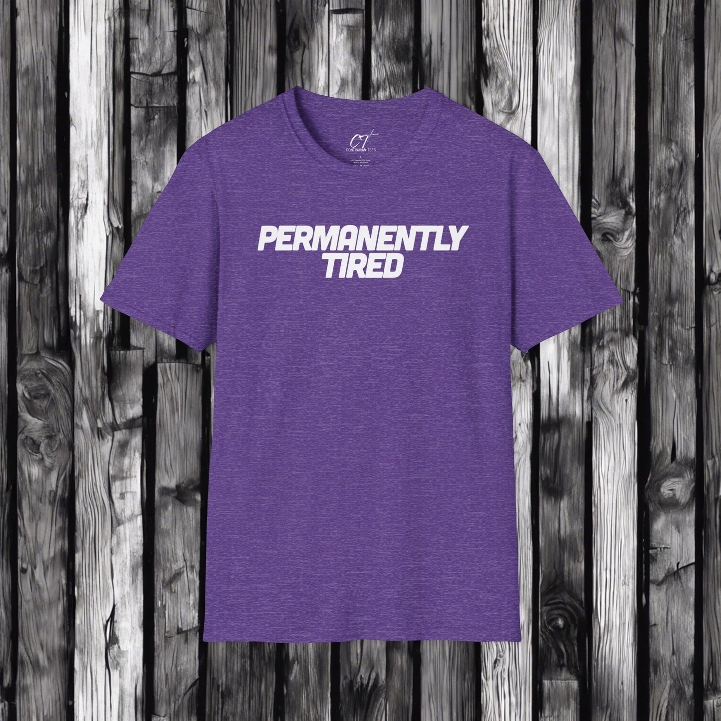 Permanently Tired, Mischievous, Sarcastic Shirt, Smartass Shirt, Adult Humor Shirt, Funny shirt, Funny Gift, Humorous Shirt