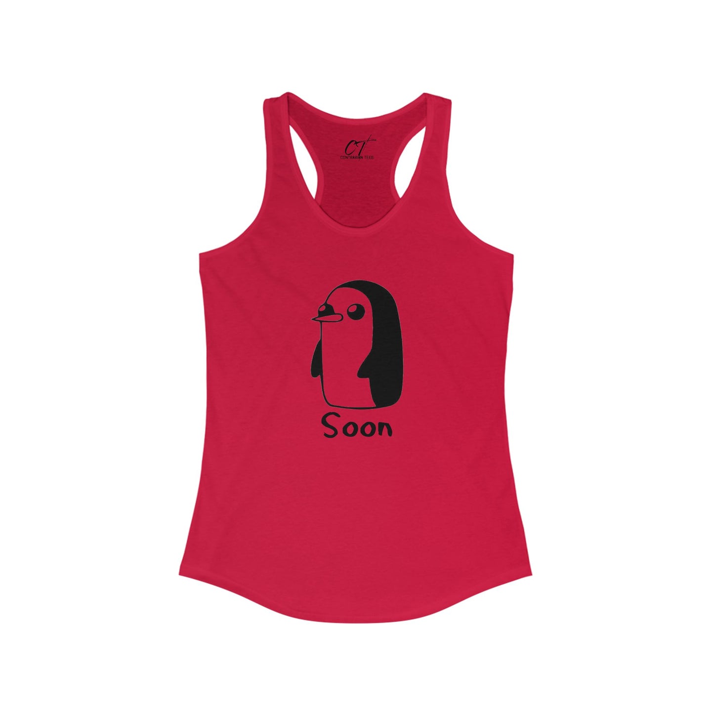 Adventure Time, Gunter, Soon, This is a threat, Movie T-shirt, Women's Racerback Tank, Movie quotes, nerd shirt, funny shirt, cute shirt