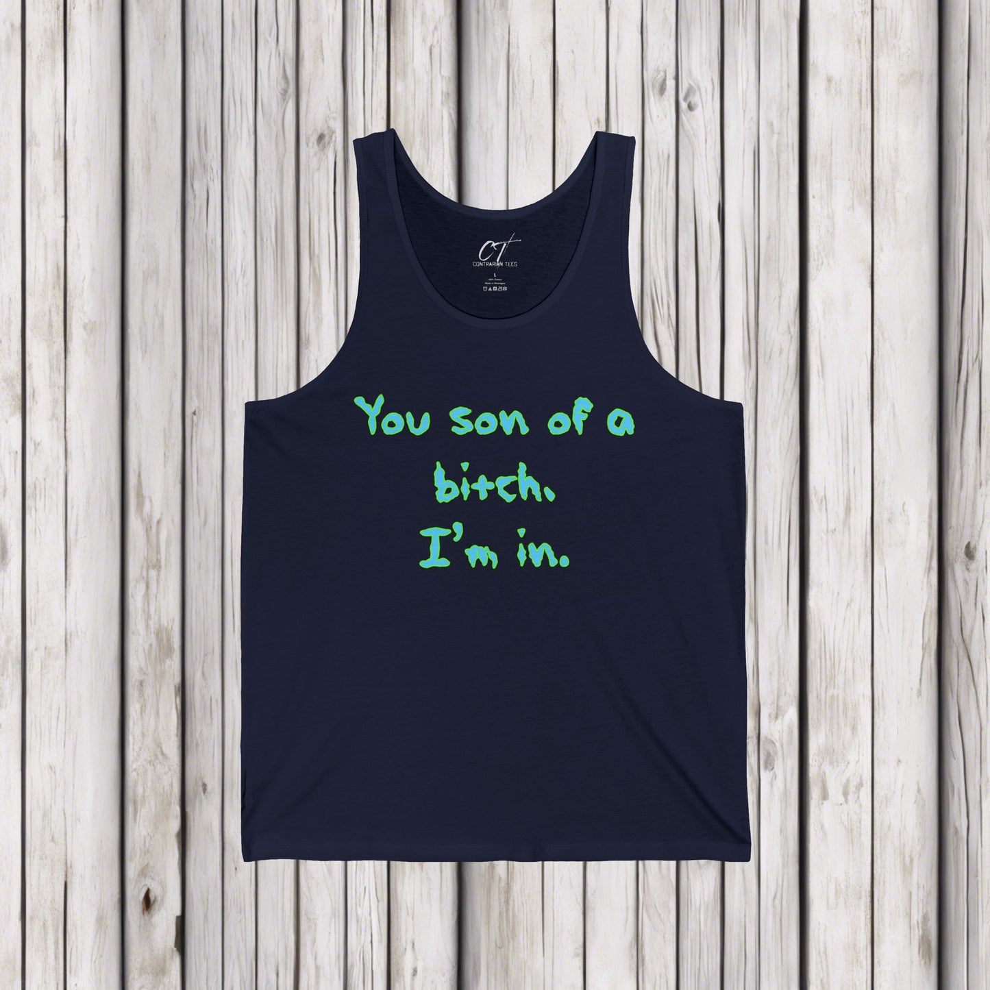 Rick and Morty, You son of a bitch I'm in, Sarcastic Shirt, Smartass Shirt, Adult Humor Shirt, Funny shirt, Funny Gift, Humorous Shirt