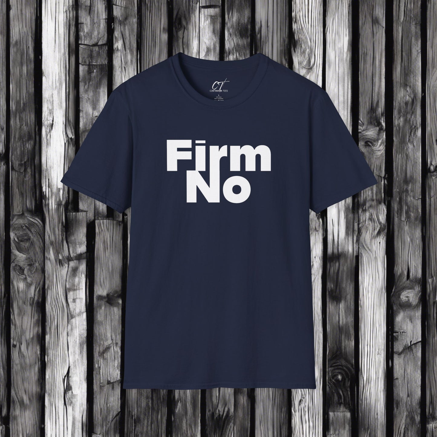Firm No, Sarcastic Shirt, Smartass Shirt, Adult Humor Shirt, Funny shirt, Funny Gift, Humorous Shirt, Nope