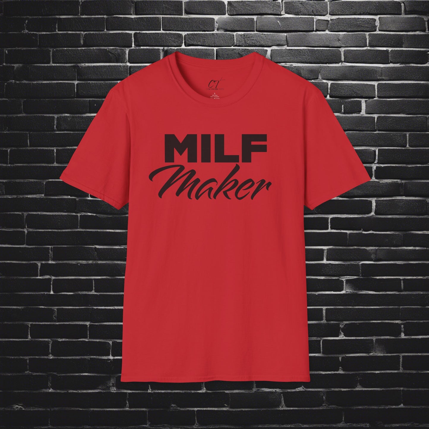 MILF Maker, Men's Tee, Mischievous Apparel, Sarcastic Shirt, Smartass Shirt, Adult Humor Shirt, Funny shirt, Funny Gift, Humorous Shirt