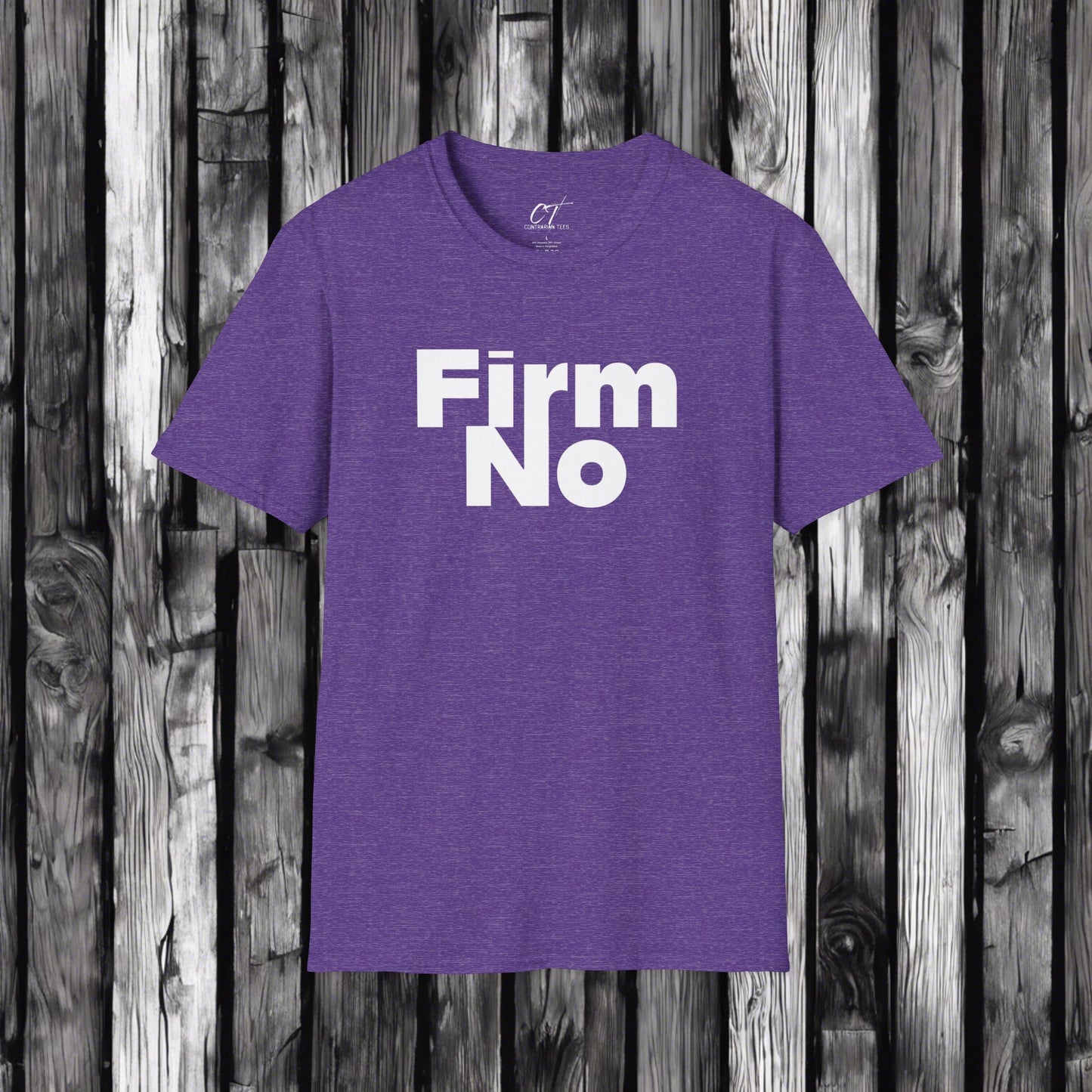 Firm No, Sarcastic Shirt, Smartass Shirt, Adult Humor Shirt, Funny shirt, Funny Gift, Humorous Shirt, Nope