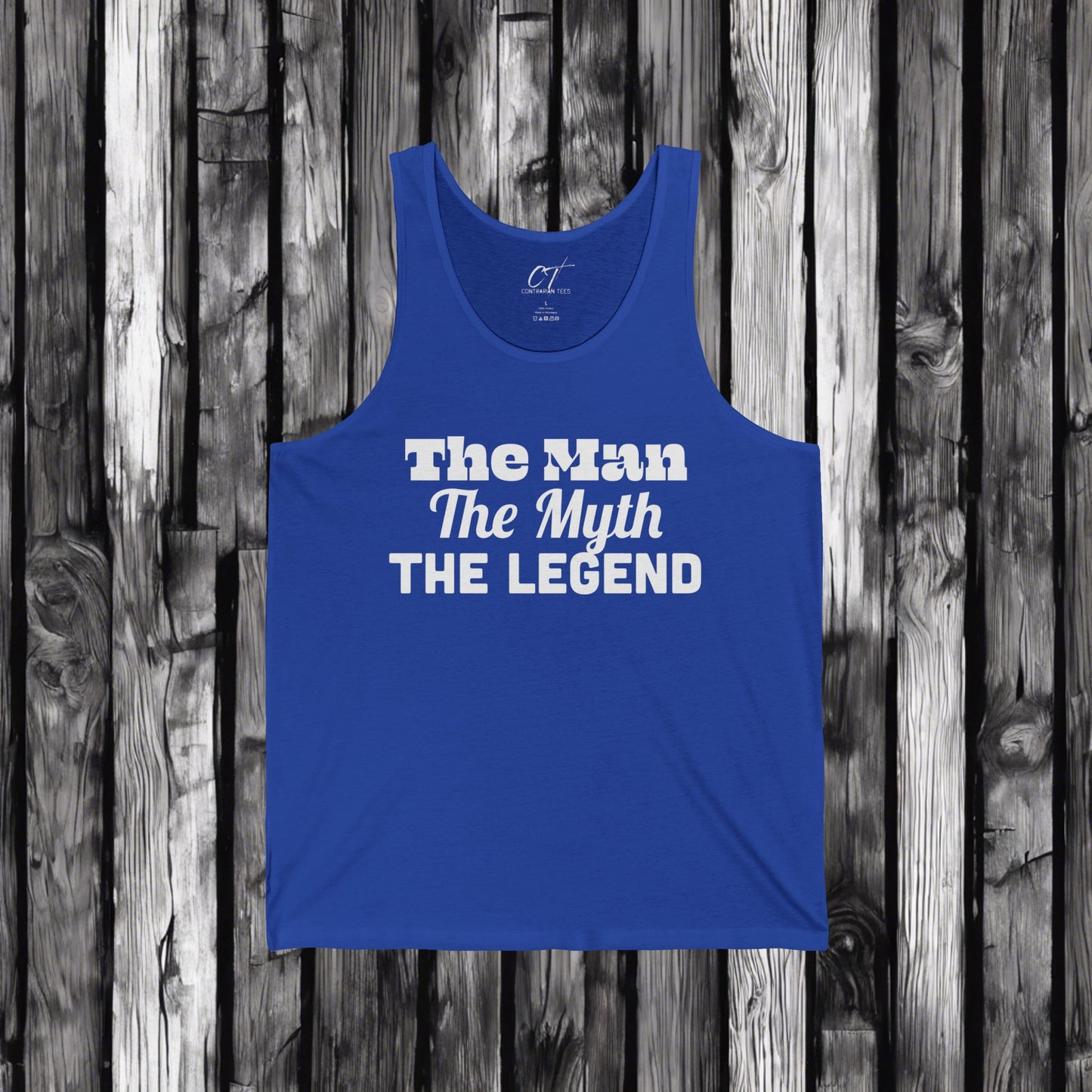 The Man The Myth The Legend, Fathers Day gift, Gift for Dad, Gift for Husband, Mens Tank Top, Funny shirt, Funny Gift, Humorous Shirt