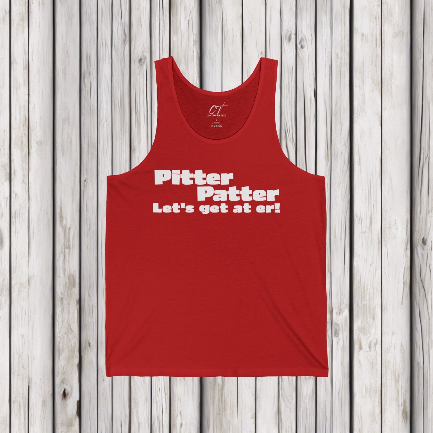 Letterkenny, Pitter Patter Let's Get At 'Er!, Casual Summer Wear, Gift for Friends, Workout Top, Beach Days, Fun Tees