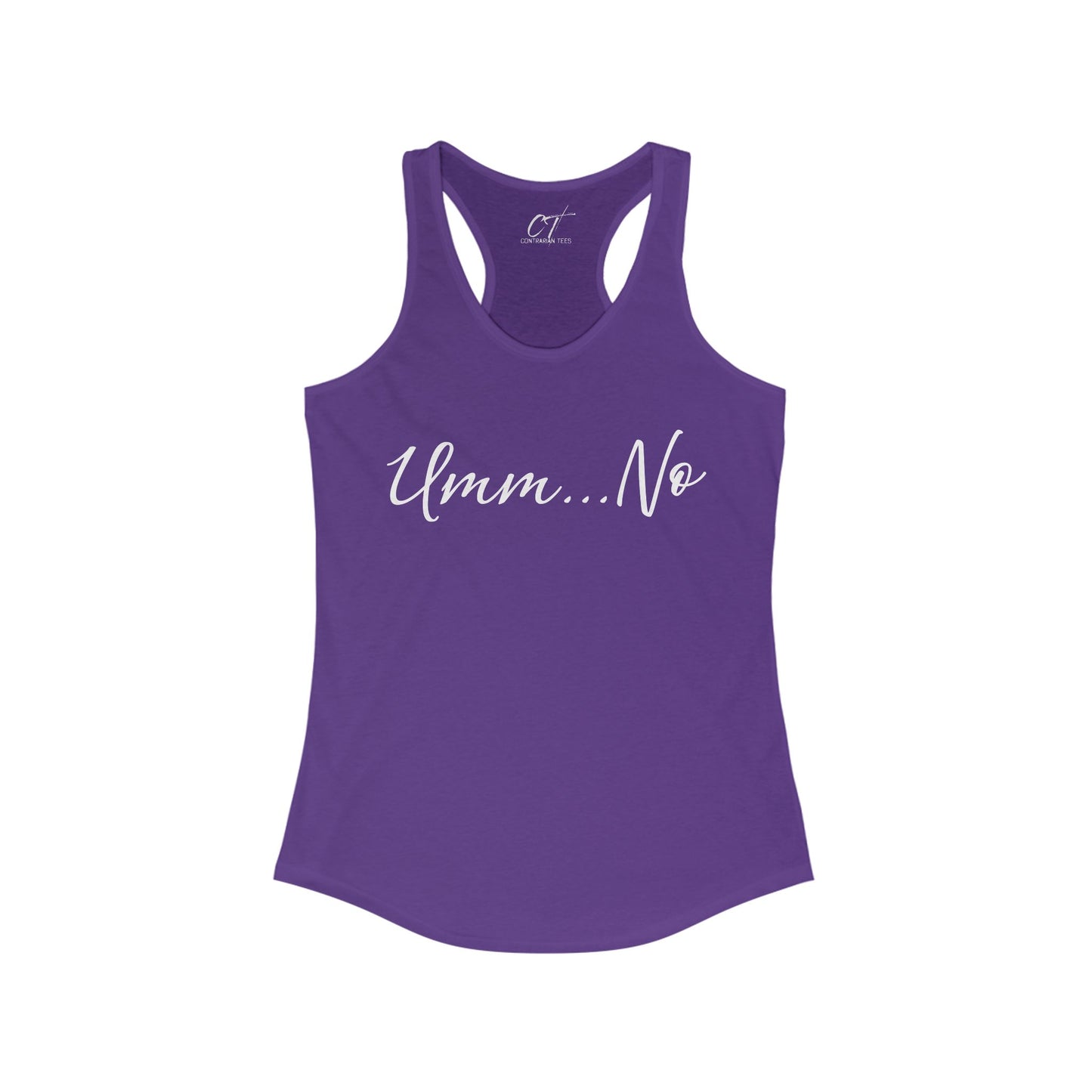 Umm No, Women's Tank, Sarcastic Shirt, Smartass Shirt, Adult Humor Shirt, Funny shirt, Funny Gift, Humorous Shirt, Nope
