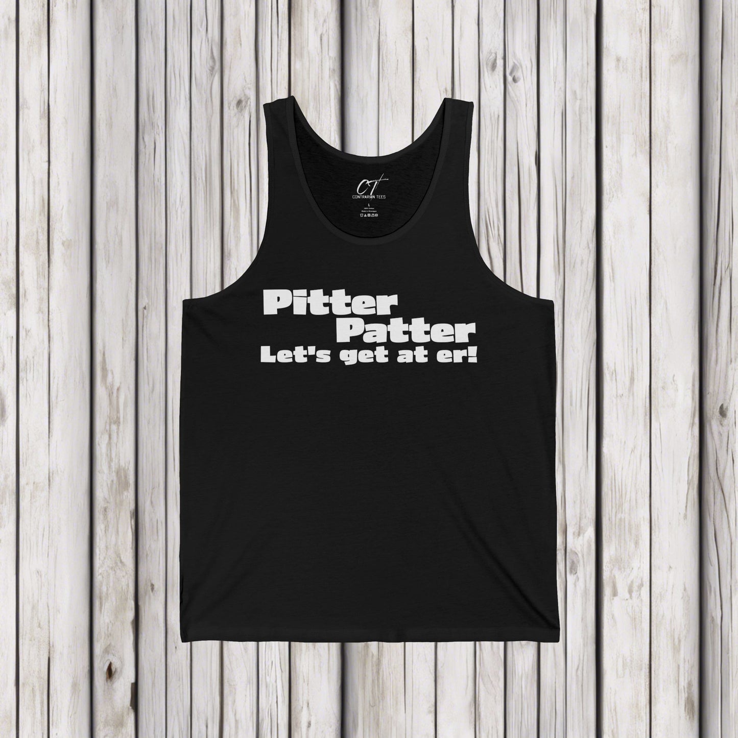 Letterkenny, Pitter Patter Let's Get At 'Er!, Casual Summer Wear, Gift for Friends, Workout Top, Beach Days, Fun Tees