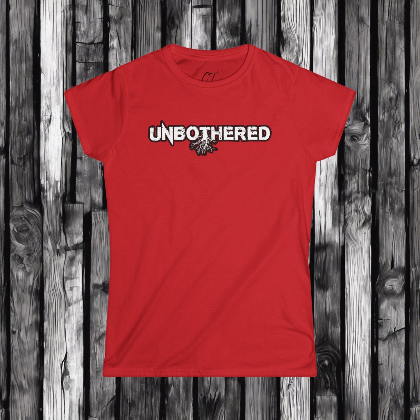 Women's Softstyle Tee, Unbothered Tshirt, Chill Shirt, Relaxed Tee, Minimalist Clothing, Graphic Top, Casual Apparel