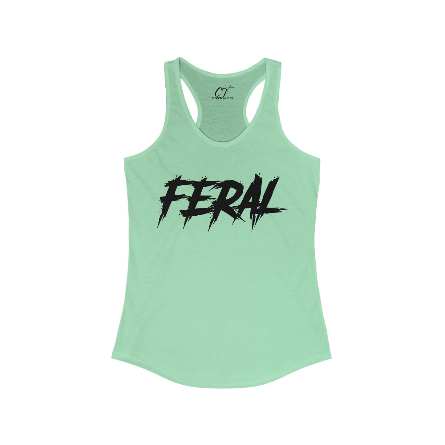 Feral, Tank, Mischievous Apparel, Wild Shirt, Spooky Shirts, Inspirational Shirts, Sarcastic Shirt, Funny shirt, Funny Gift, Humorous Shirt