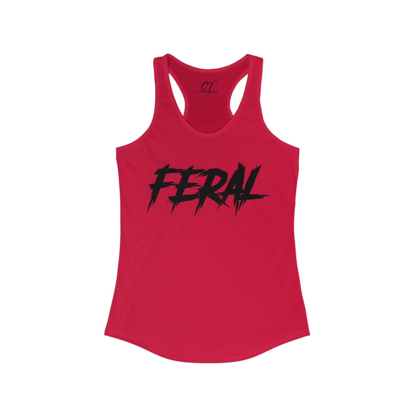 Feral, Tank, Mischievous Apparel, Wild Shirt, Spooky Shirts, Inspirational Shirts, Sarcastic Shirt, Funny shirt, Funny Gift, Humorous Shirt