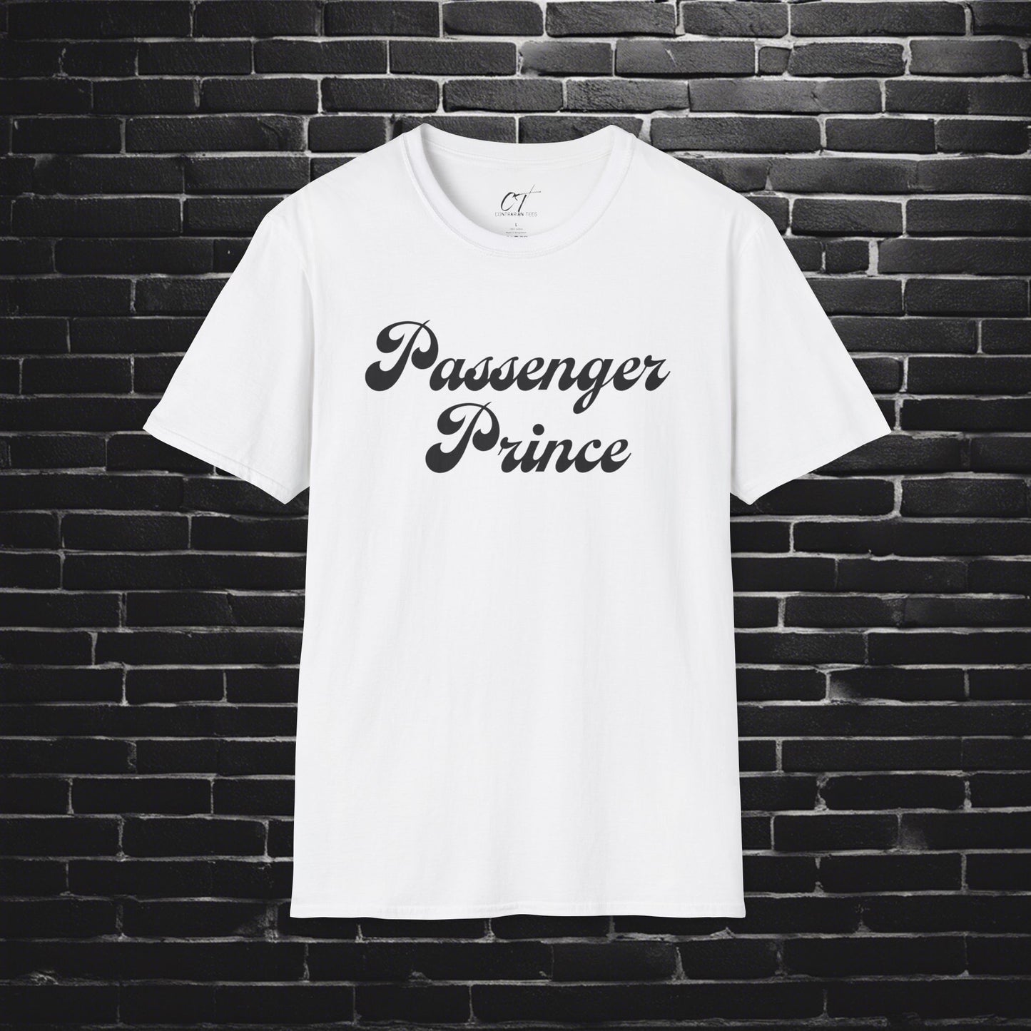 Passenger Prince, Mens T-Shirt, Mischievous apparel, Soft Tee, Unisex Top, Graphic Shirt, Casual Wear