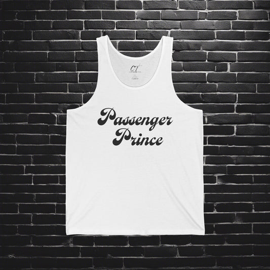 Passenger Prince. Mens T-Shirt, Mischievous apparel, Soft Tee, Unisex Top, Graphic Shirt, Casual Wear