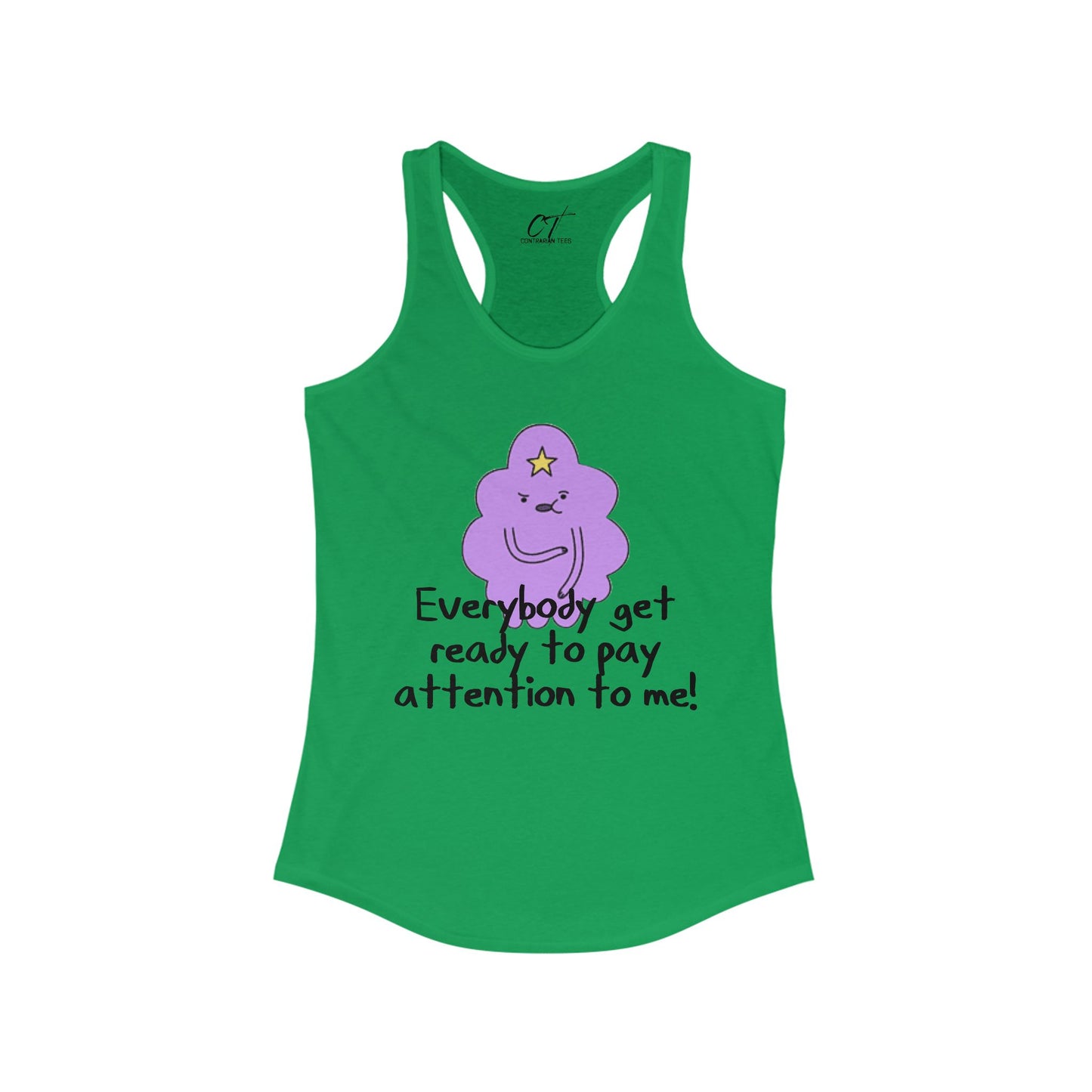 Adventure Time, LSP, Pay attention to me, Lumpy Space Princess, Movie Tank, Movie quotes, nerd shirt, funny shirt, cute shirt
