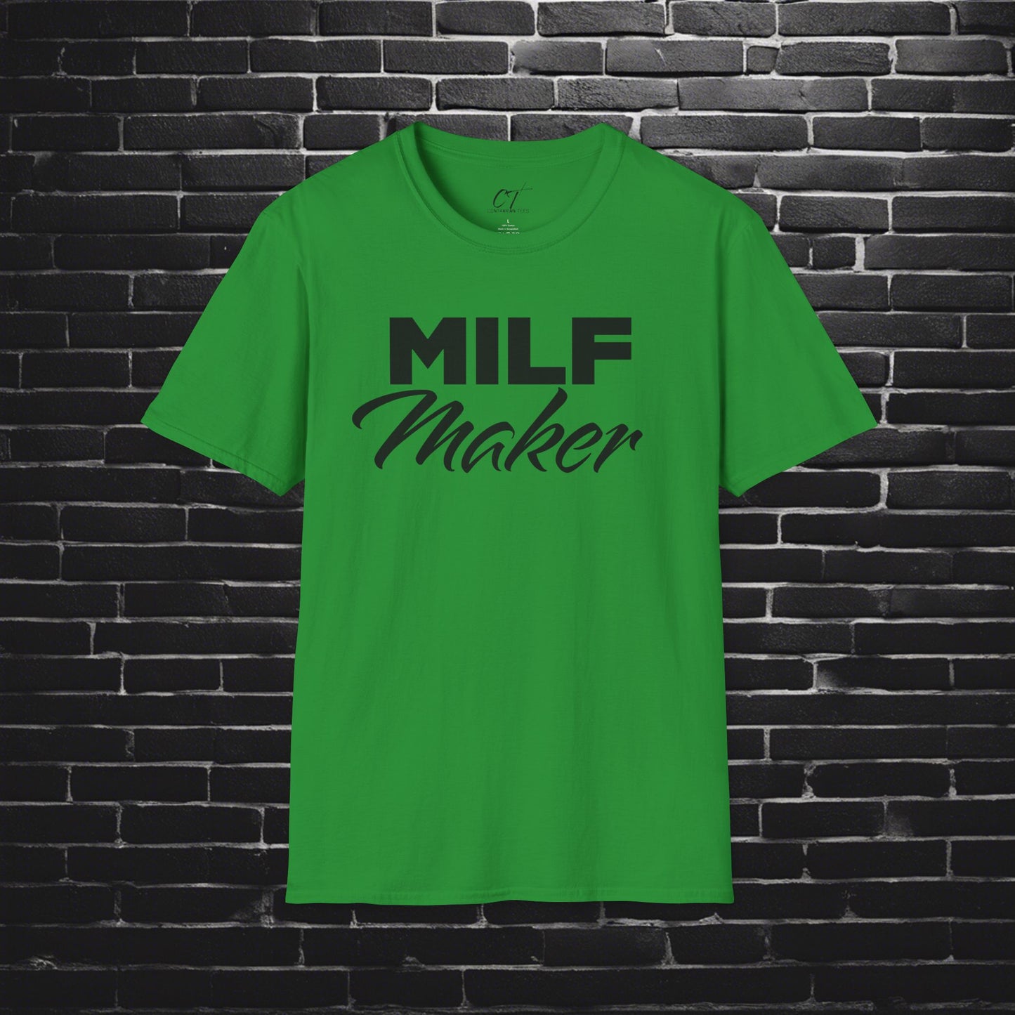 MILF Maker, Men's Tee, Mischievous Apparel, Sarcastic Shirt, Smartass Shirt, Adult Humor Shirt, Funny shirt, Funny Gift, Humorous Shirt