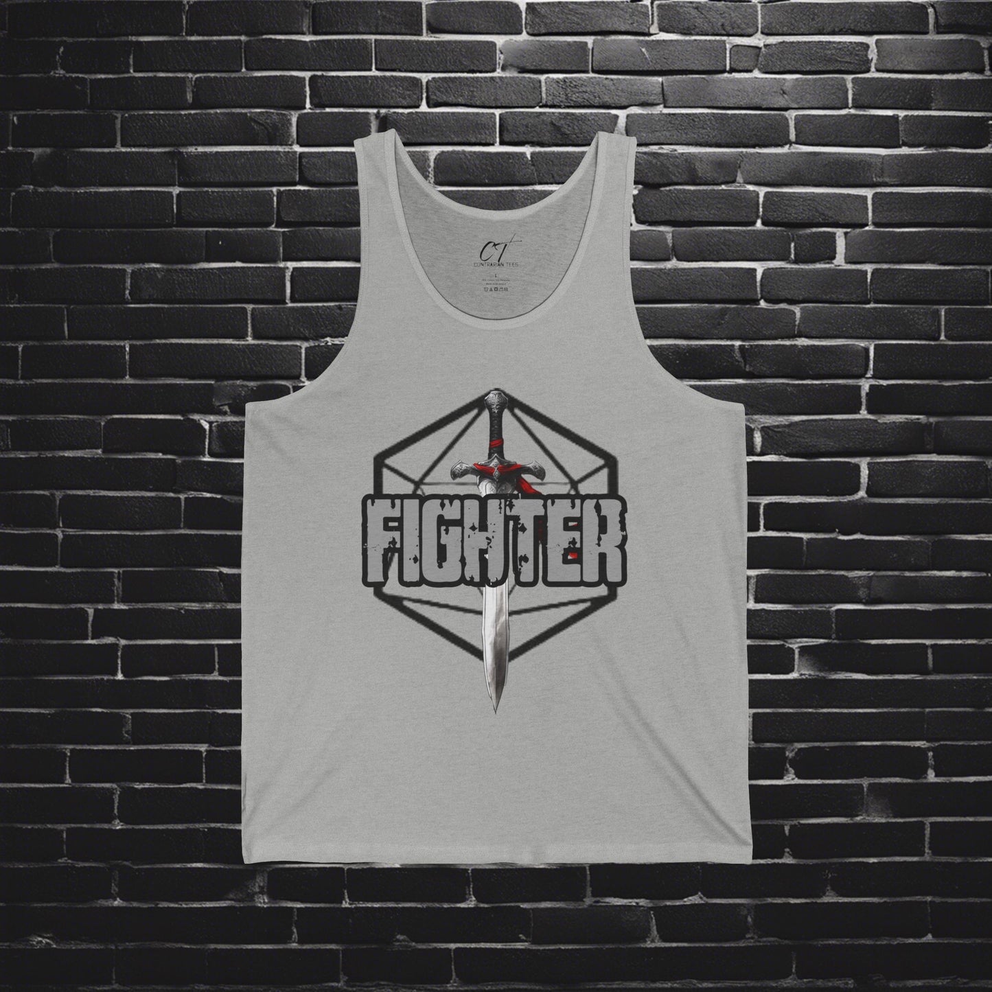 D&D Class Tank, Fighter, Gifts for Gamer, Dungeons and Dragons Shirt, Geeky Shirt, Gifts for Geeks, DnD Shirt, RPG Gamer Shirt