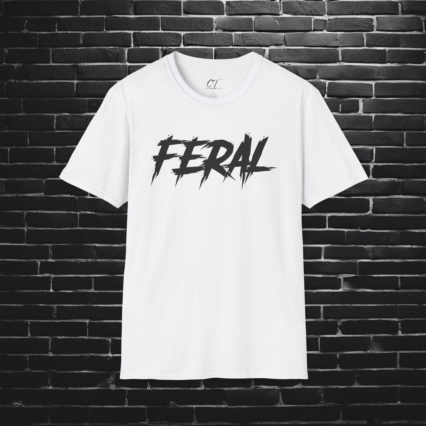Feral, T-Shirt, Mischievous Apparel, Wild Shirt, Spooky Shirts, Inspirational Shirts, Sarcastic Shirt, Funny shirt, Funny Gift, Humorous Shirt