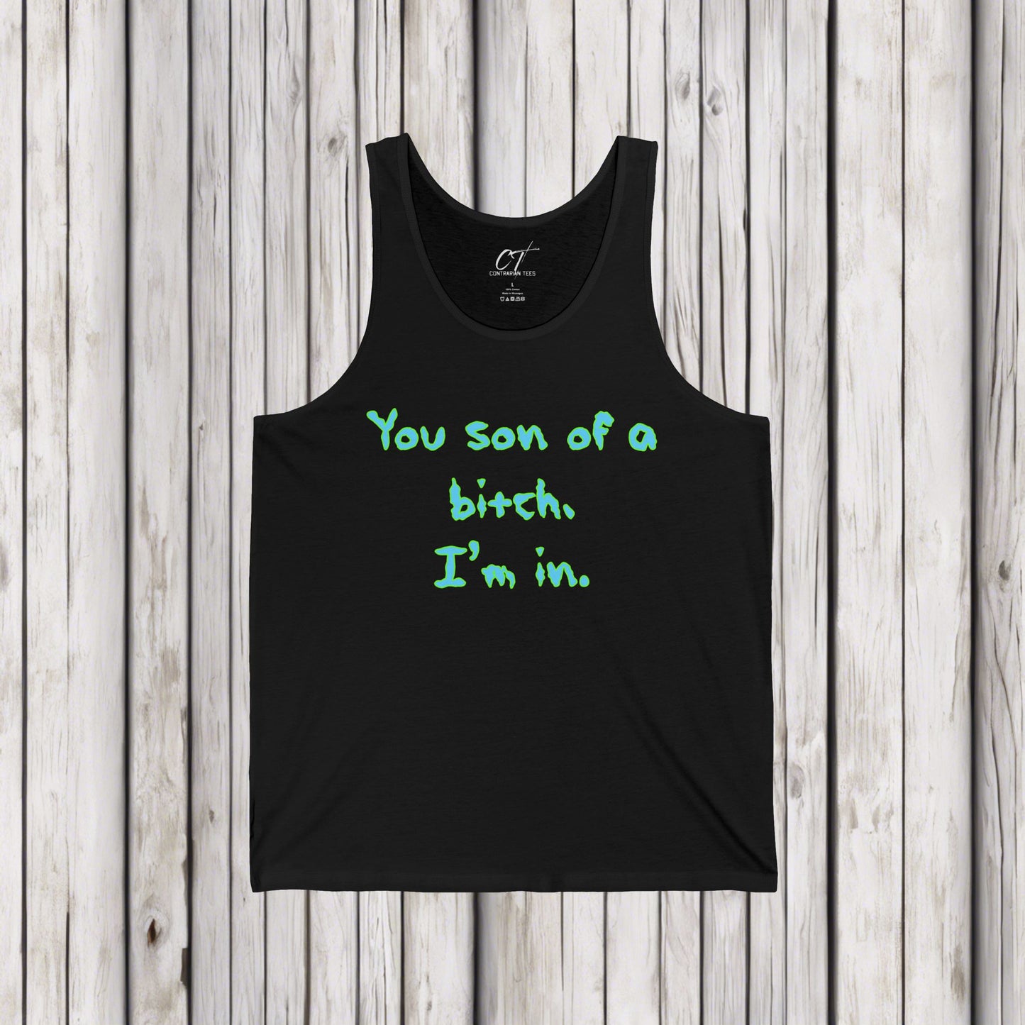 Rick and Morty, You son of a bitch I'm in, Sarcastic Shirt, Smartass Shirt, Adult Humor Shirt, Funny shirt, Funny Gift, Humorous Shirt