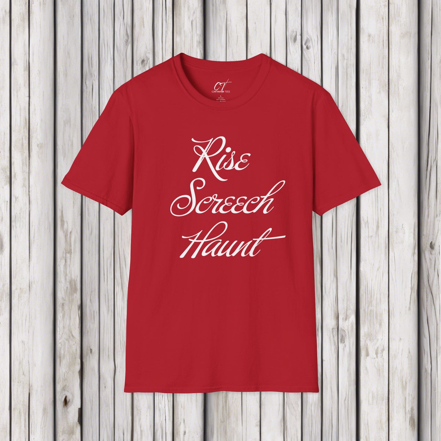 Rise Screech Haunt, Live Laugh Love, Spooky Season, Halloween Party Shirt, Halloween Shirt, Spooky Shirt, Fall Shirt, Sarcastic Shirt