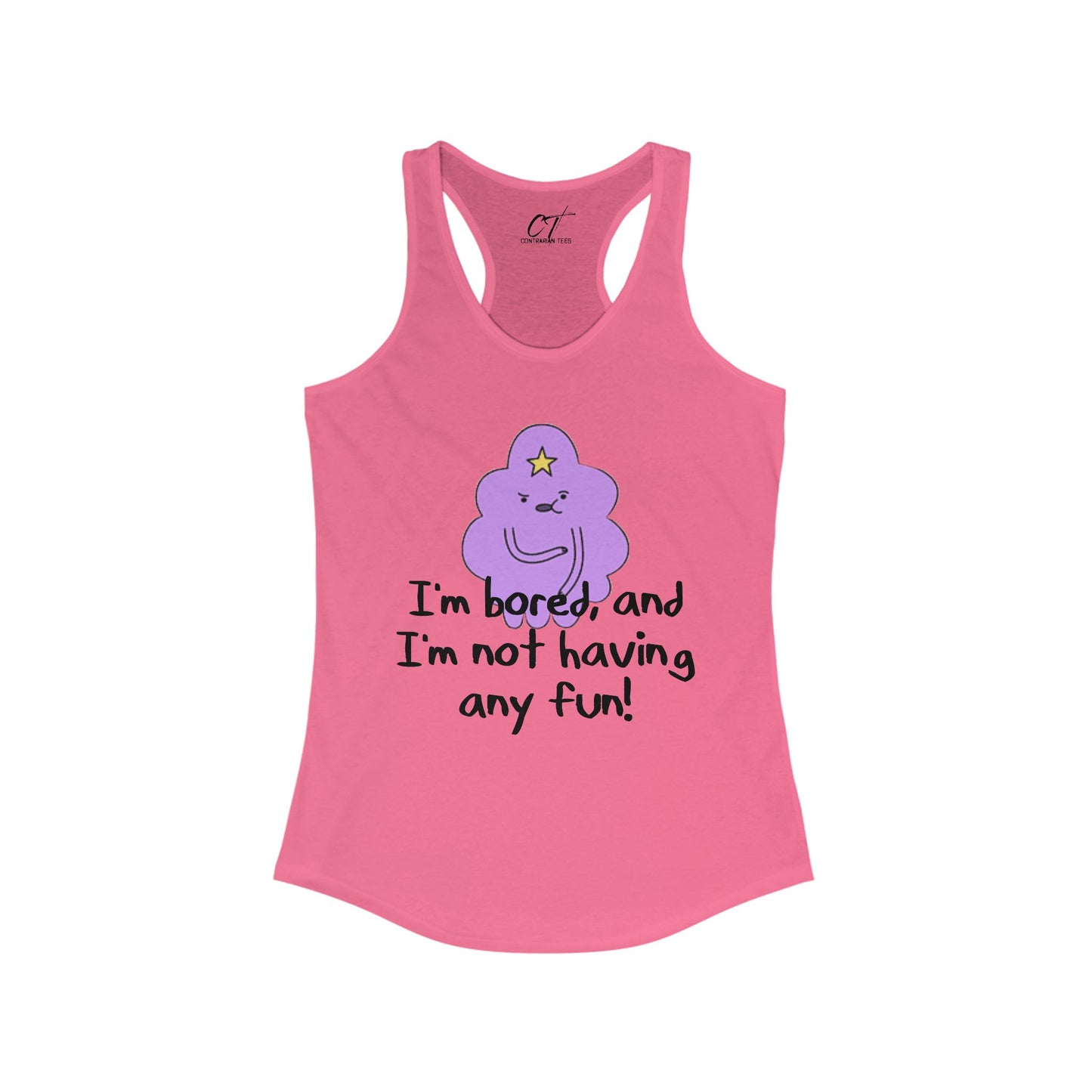 Adventure Time, LSP, I'm not having any fun, Lumpy Space Princess, Movie Tank, Movie quotes, nerd shirt, funny shirt, cute shirt