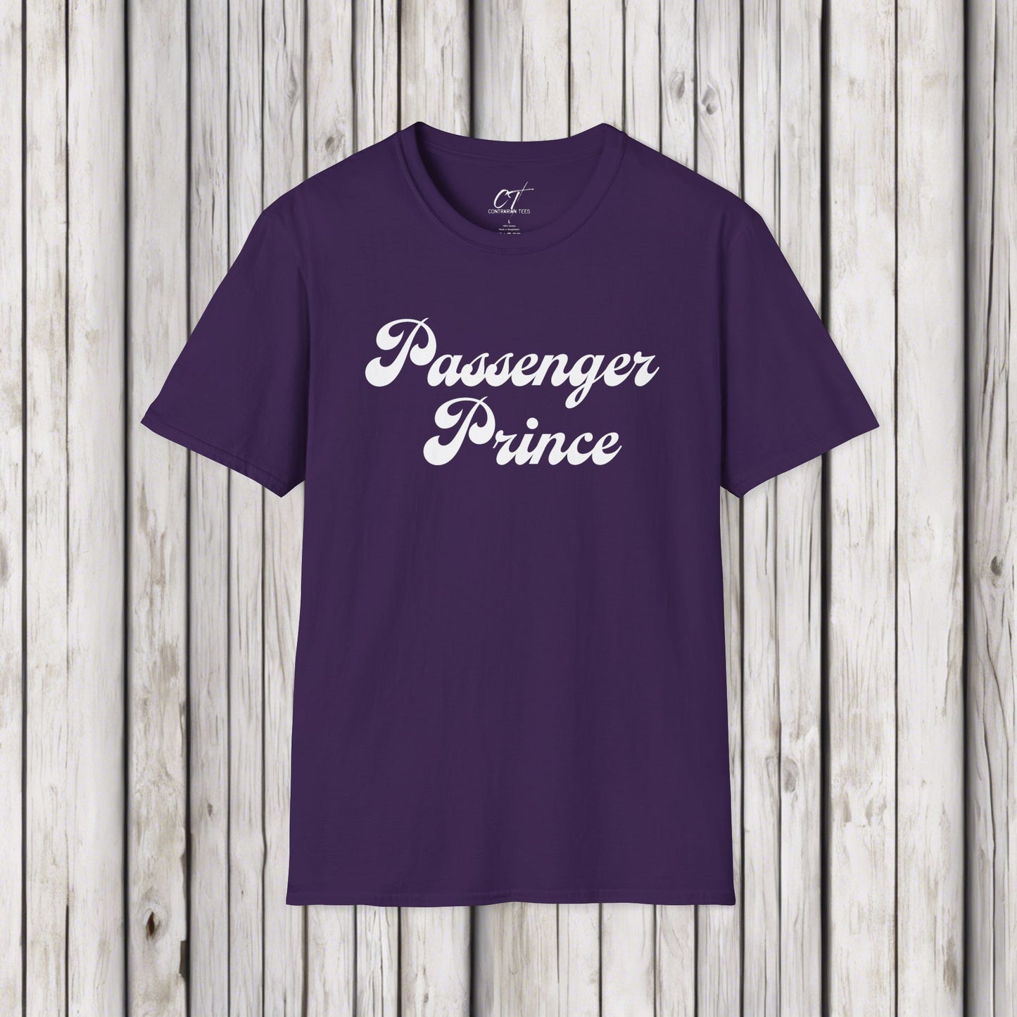 Passenger Prince, Mens T-Shirt, Mischievous apparel, Soft Tee, Unisex Top, Graphic Shirt, Casual Wear
