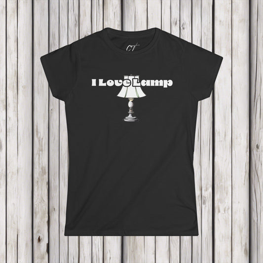 Anchor Man Shirt, I Love Lamp, Will Ferrell Fan, Funny Tee, Gift for Friends, Casual Wear, Humorous Gift, Movie Fan Shirt