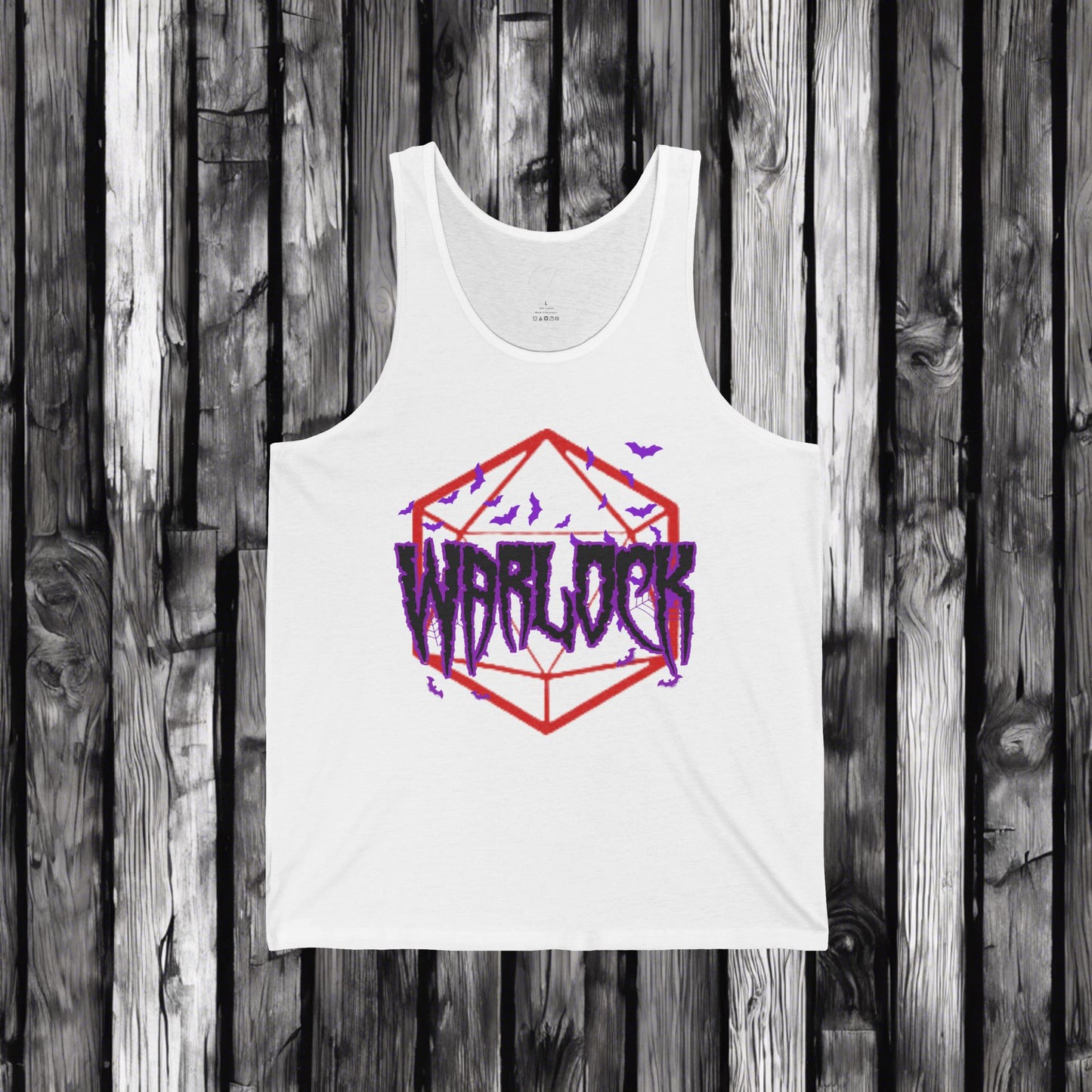 D&D Class Tank, Warlock, Gifts for Gamer, Dungeons and Dragons Shirt, Geeky Shirt, Gifts for Geeks, DnD Shirt, RPG Gamer Shirt