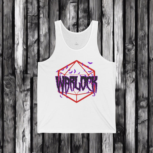 D&D Class Tank, Warlock, Gifts for Gamer, Dungeons and Dragons Shirt, Geeky Shirt, Gifts for Geeks, DnD Shirt, RPG Gamer Shirt