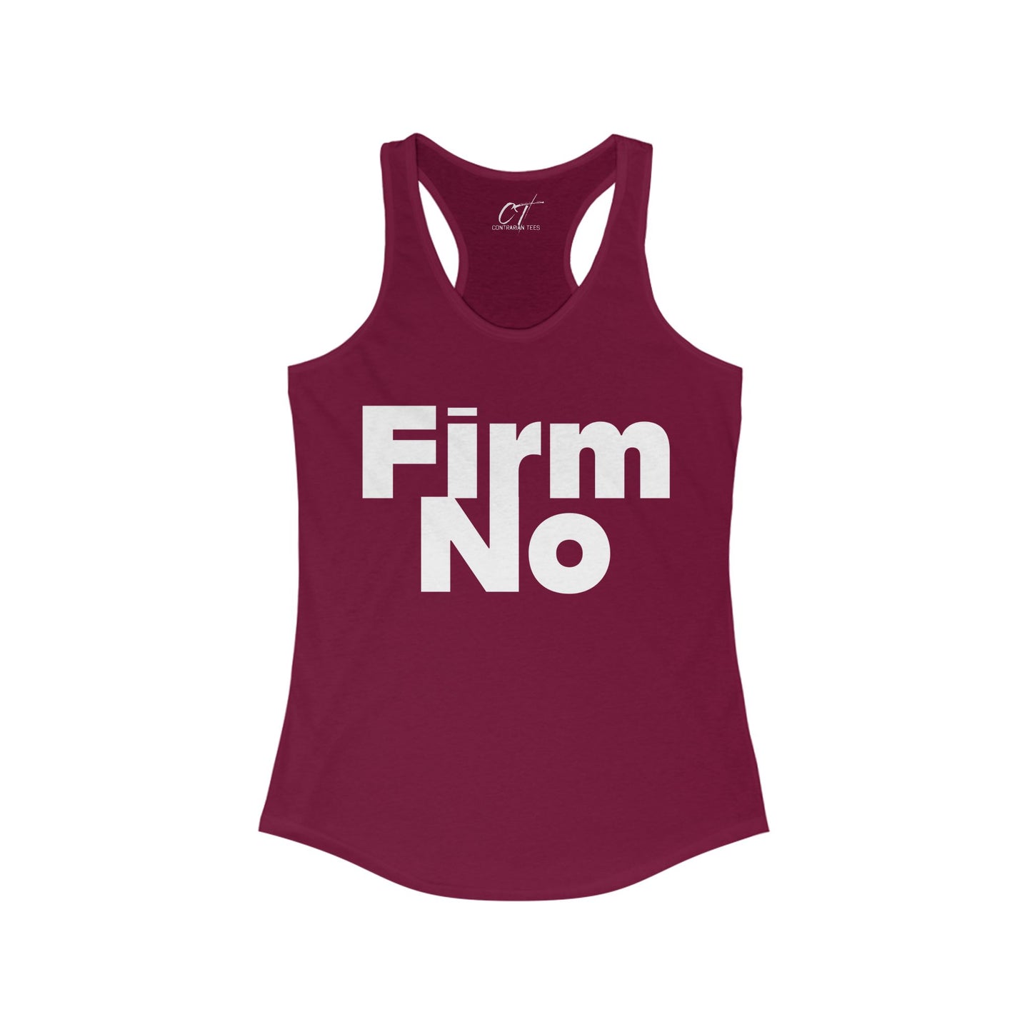 Firm No, Nope, Women's Tank, Sarcastic Shirt, Smartass Shirt, Adult Humor Shirt, Funny shirt, Funny Gift, Humorous Shirt