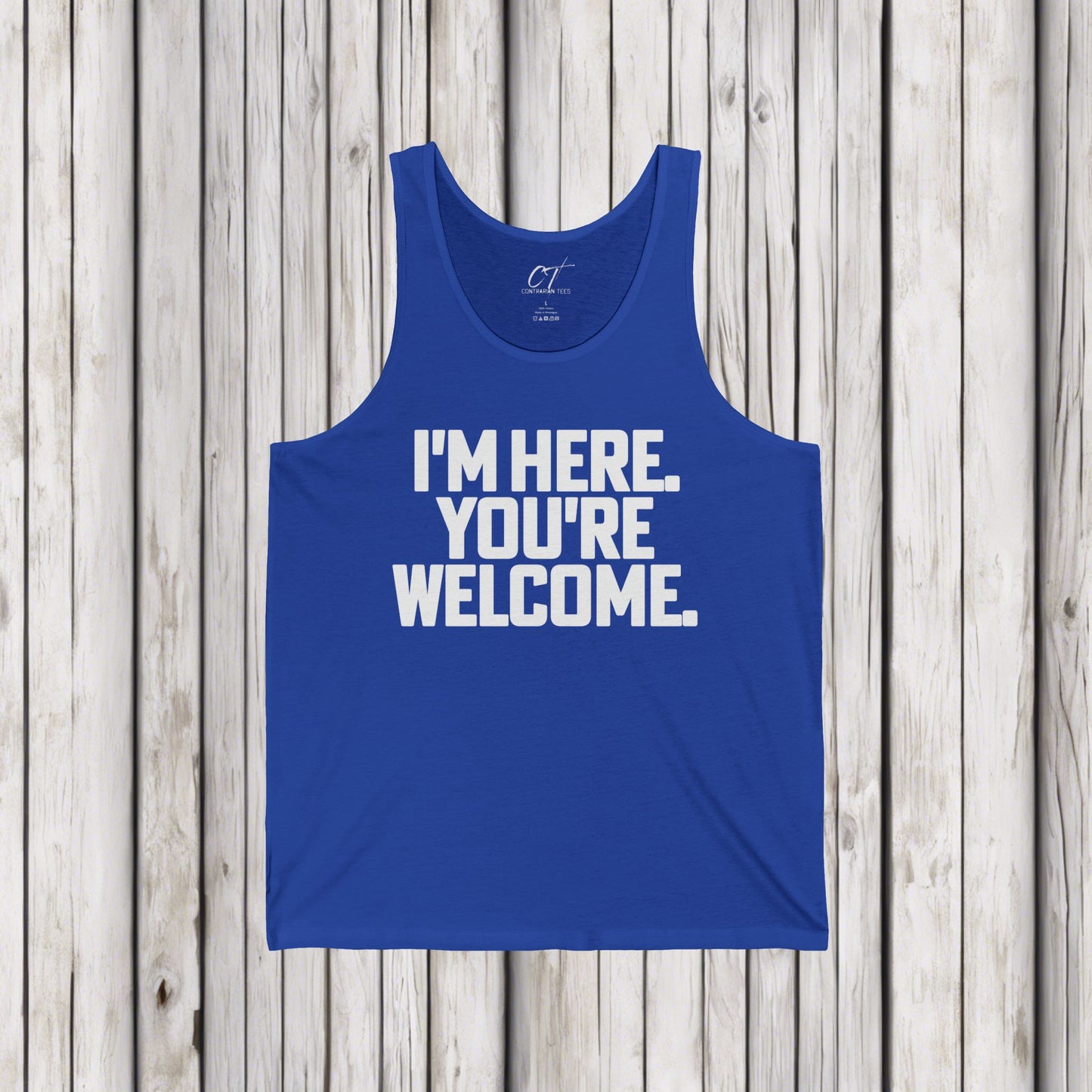 I'm here you're welcome, Mischievous, Sarcastic Shirt, Smartass Shirt, Adult Humor Shirt, Funny shirt, Funny Gift, Humorous Shirt
