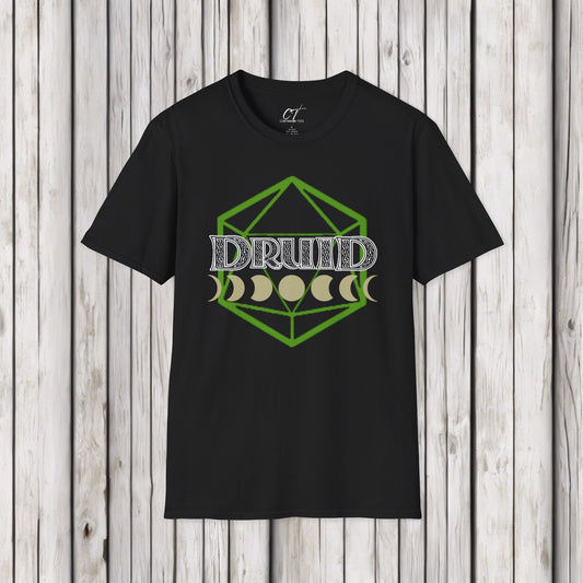 D&D Class Shirt, Druid, Dungeons and Dragons Tee, RPG Shirt, Fantasy Lover Gift, Geeky Top
