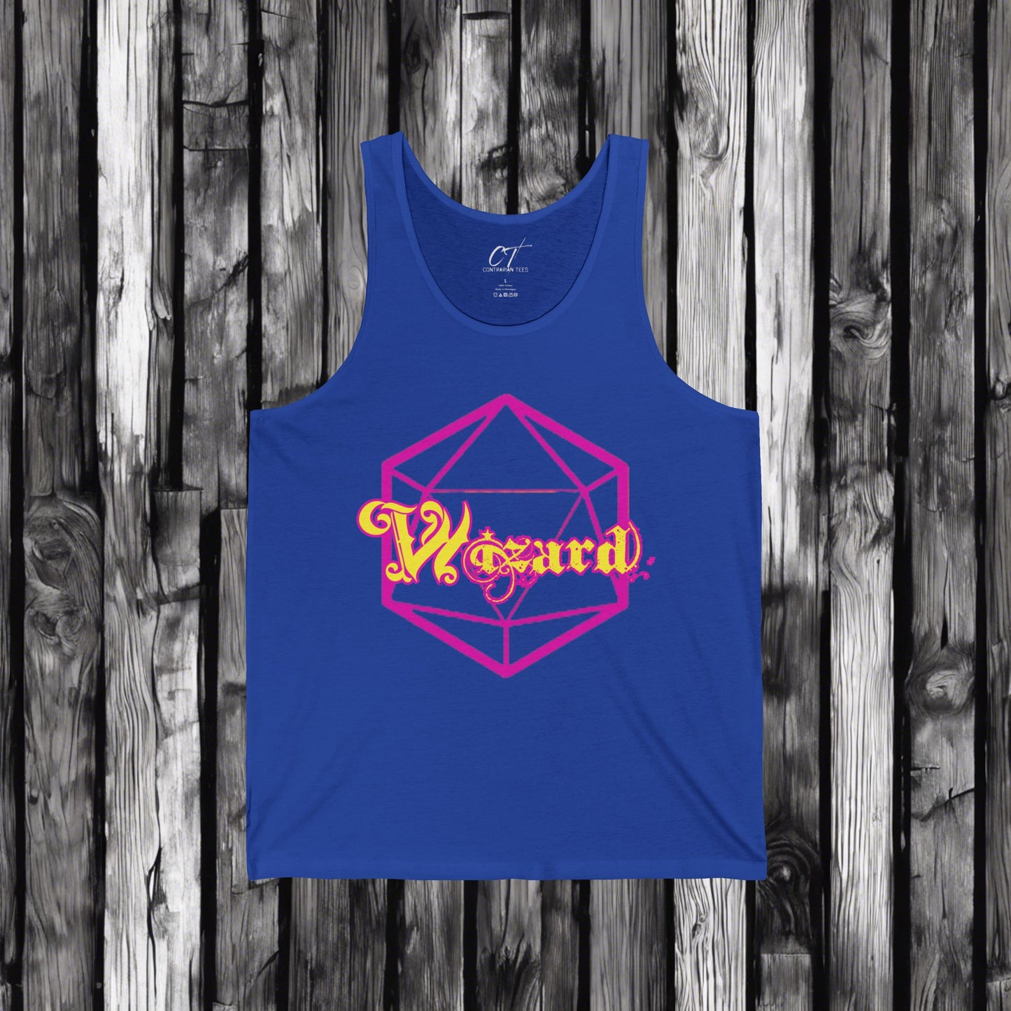 D&D Class Tank, Wizard, Gifts for Gamer, Dungeons and Dragons Shirt, Geeky Shirt, Gifts for Geeks, DnD Shirt, RPG Gamer Shirt