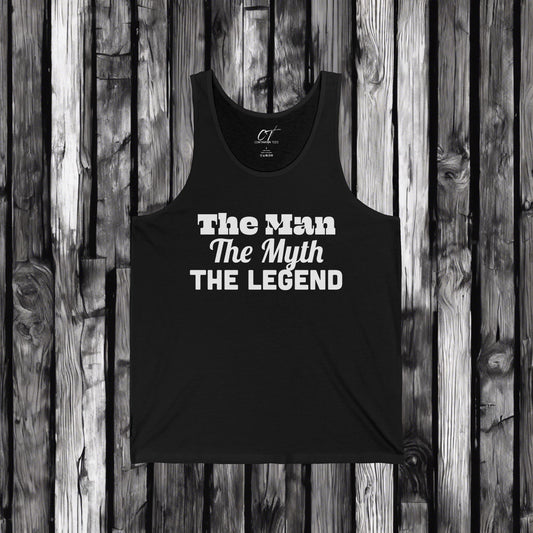 The Man The Myth The Legend, Fathers Day gift, Gift for Dad, Gift for Husband, Mens Tank Top, Funny shirt, Funny Gift, Humorous Shirt