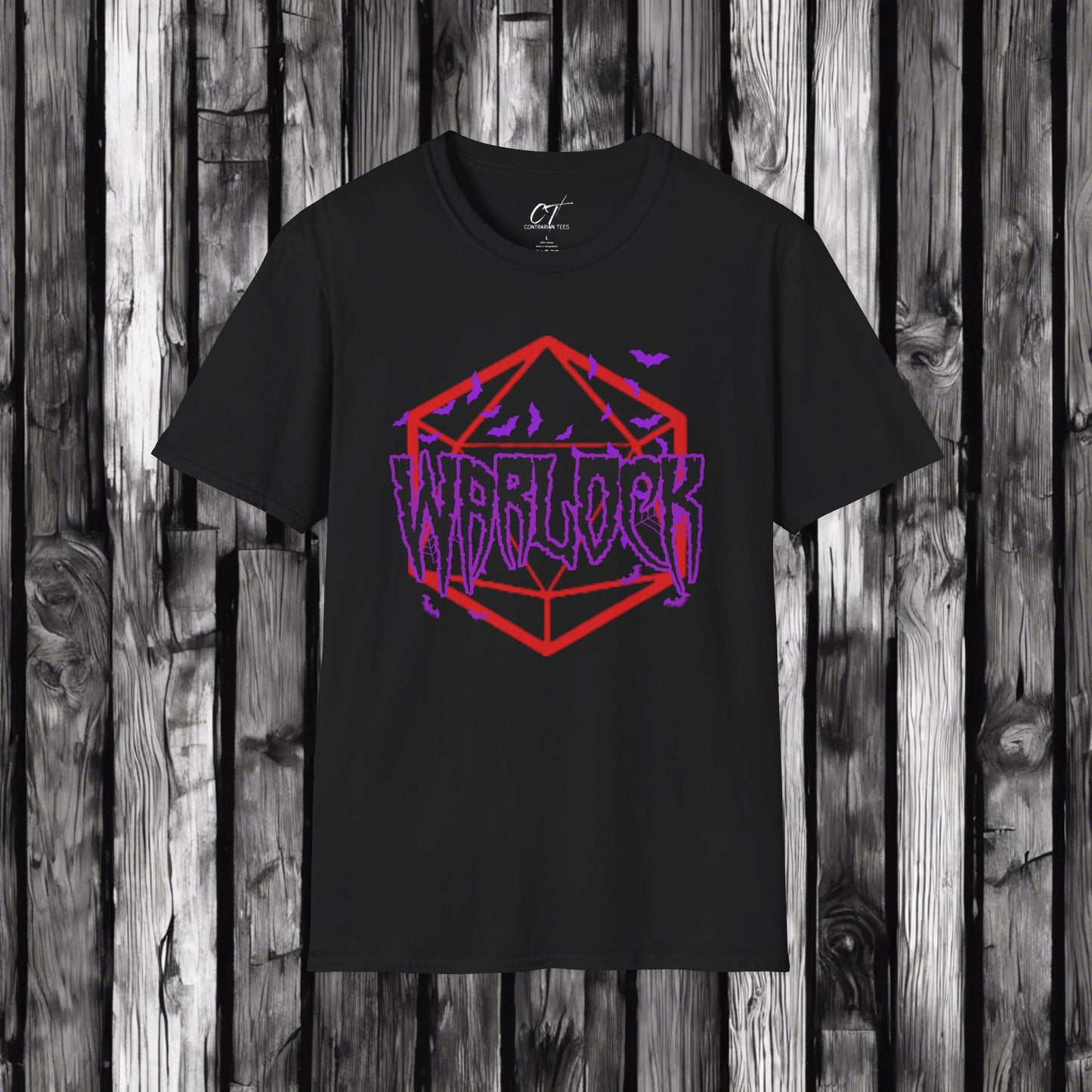 D&D Class Shirt, Warlock, Gifts for Gamer, Dungeons and Dragons Shirt, Geeky Shirt, Gifts for Geeks, DnD Shirt, RPG Gamer Shirt