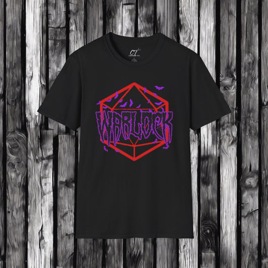 D&D Class Shirt, Warlock, Gifts for Gamer, Dungeons and Dragons Shirt, Geeky Shirt, Gifts for Geeks, DnD Shirt, RPG Gamer Shirt