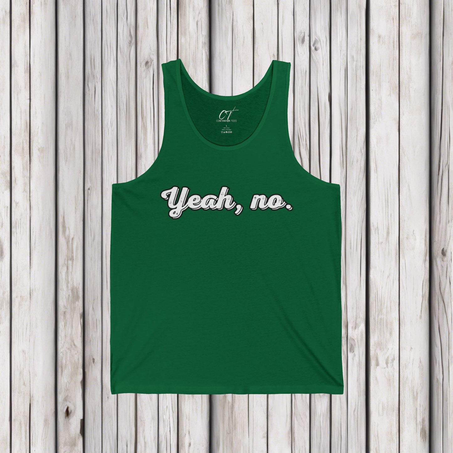 Yeah no, Mens Tank Top, Sarcastic Shirt, Smartass Shirt, Adult Humor Shirt, Funny shirt, Funny Gift, Humorous Shirt, Nope