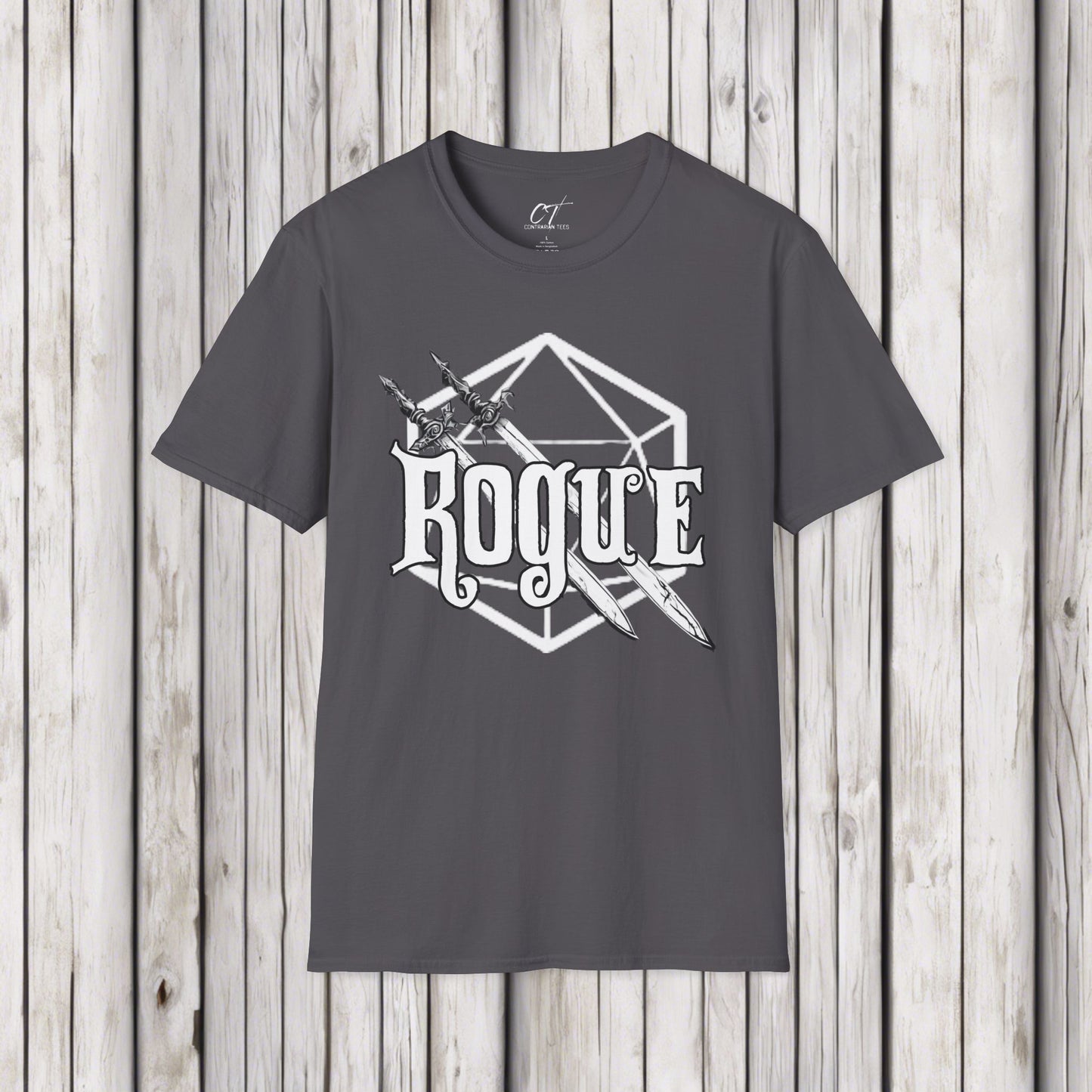 D&D Class Shirt, Rogue, Gifts for Gamer, Dungeons and Dragons Shirt, Geeky Shirt, Gifts for Geeks, DnD Shirt, RPG Gamer Shirt