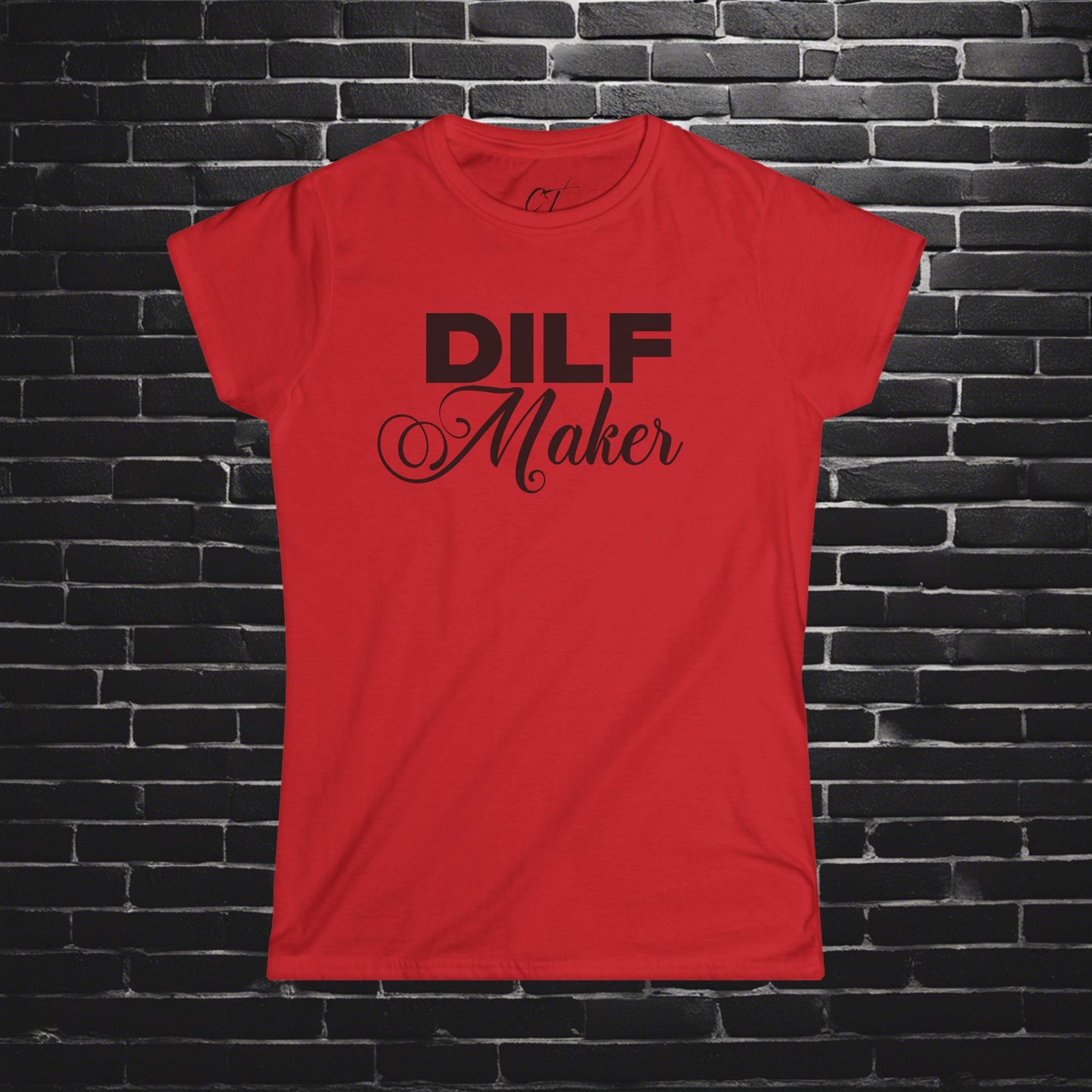 DILF Maker, Women's Tee, Mischievous Apparel, Sarcastic Shirt, Smartass Shirt, Adult Humor Shirt, Funny shirt, Funny Gift, Humorous Shirt