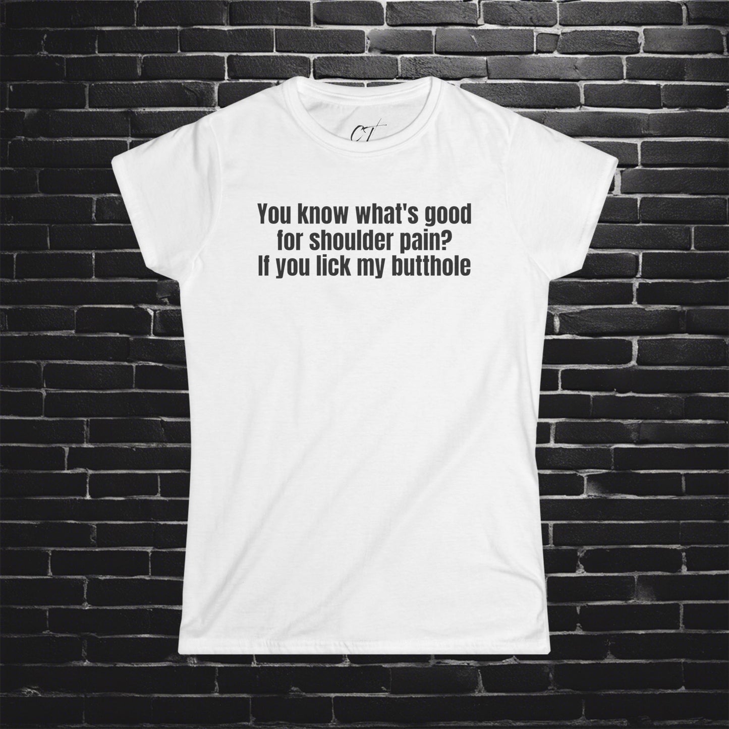 Step Brothers, You know what's good for shoulder pain?,  Movie Quotes, Will Ferrell, Laughs for Gatherings, Perfect for Casual Wear, Gift for Her, Adult Humor, Comedic Gift