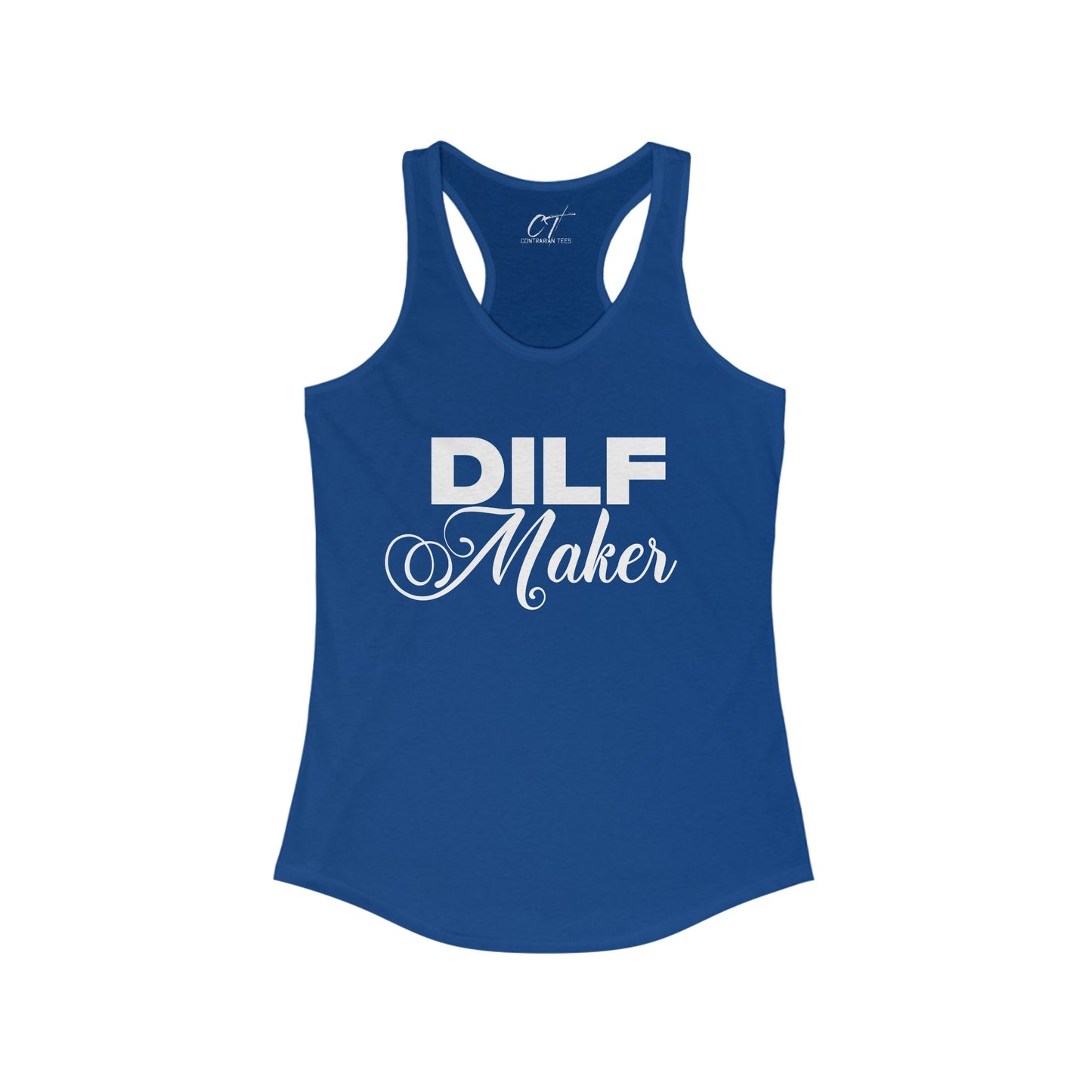 DILF Maker, Women's Tank, Mischievous Apparel, Sarcastic Shirt, Smartass Shirt, Adult Humor Shirt, Funny shirt, Funny Gift, Humorous Shirt