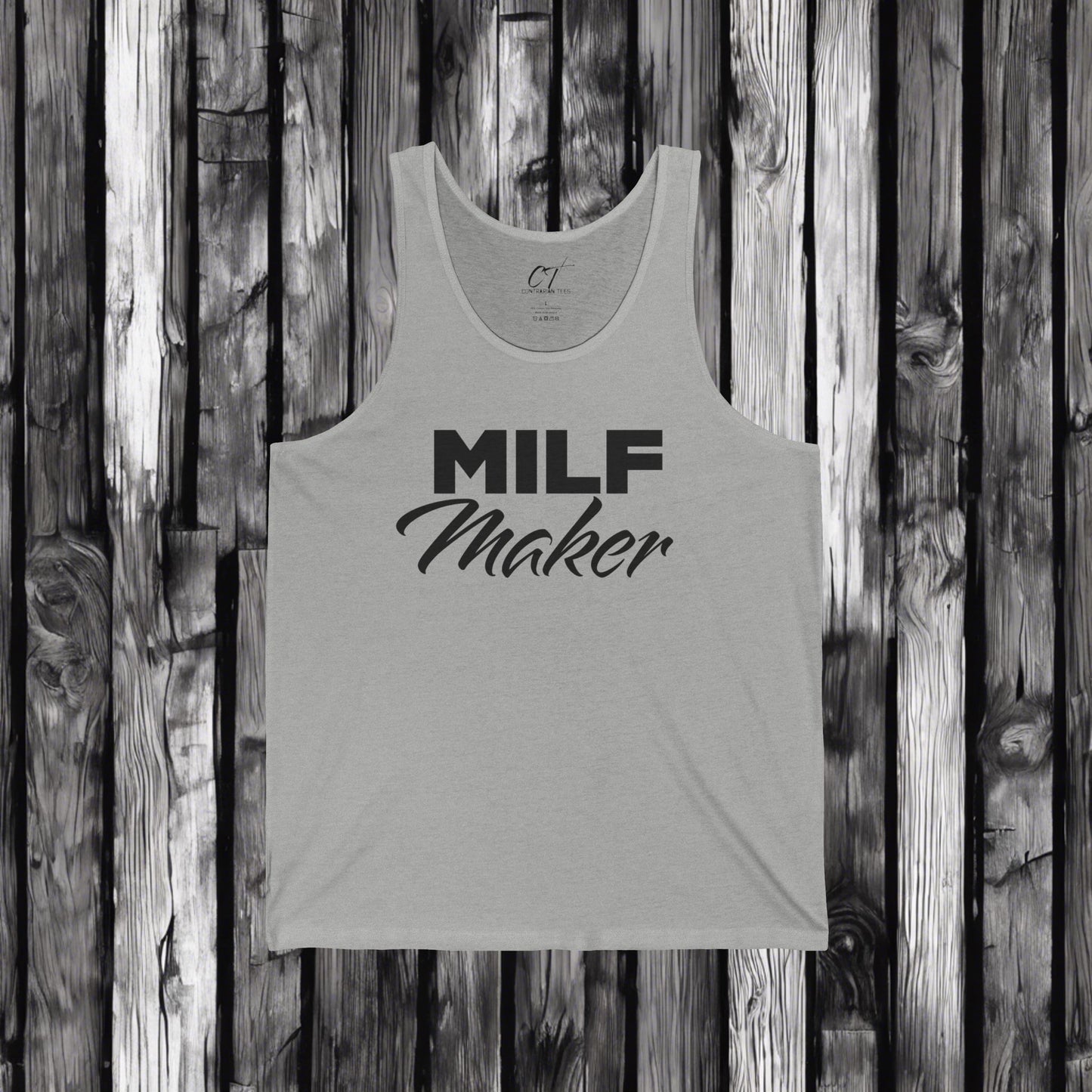 MILF Maker, Men's Tank, Mischievous Apparel, Sarcastic Shirt, Smartass Shirt, Adult Humor Shirt, Funny shirt, Funny Gift, Humorous Shirt