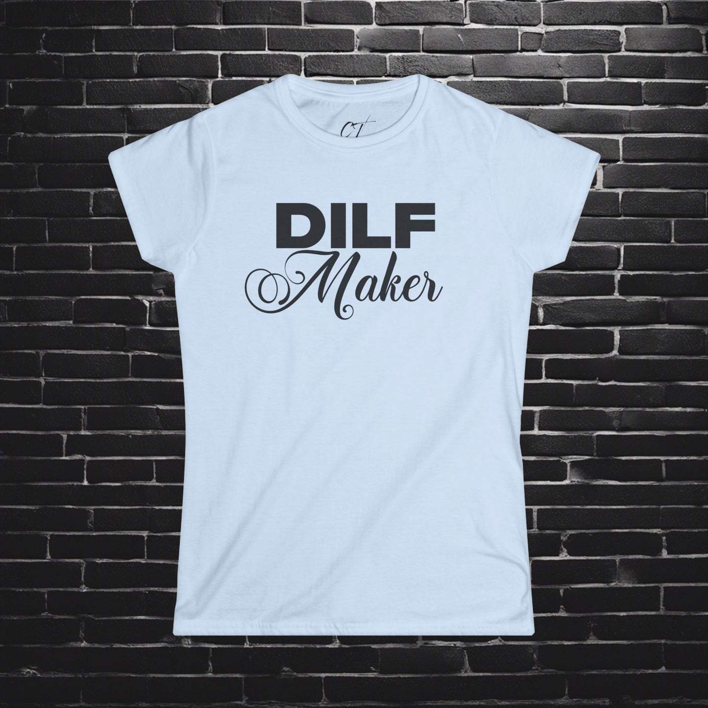 DILF Maker, Women's Tee, Mischievous Apparel, Sarcastic Shirt, Smartass Shirt, Adult Humor Shirt, Funny shirt, Funny Gift, Humorous Shirt