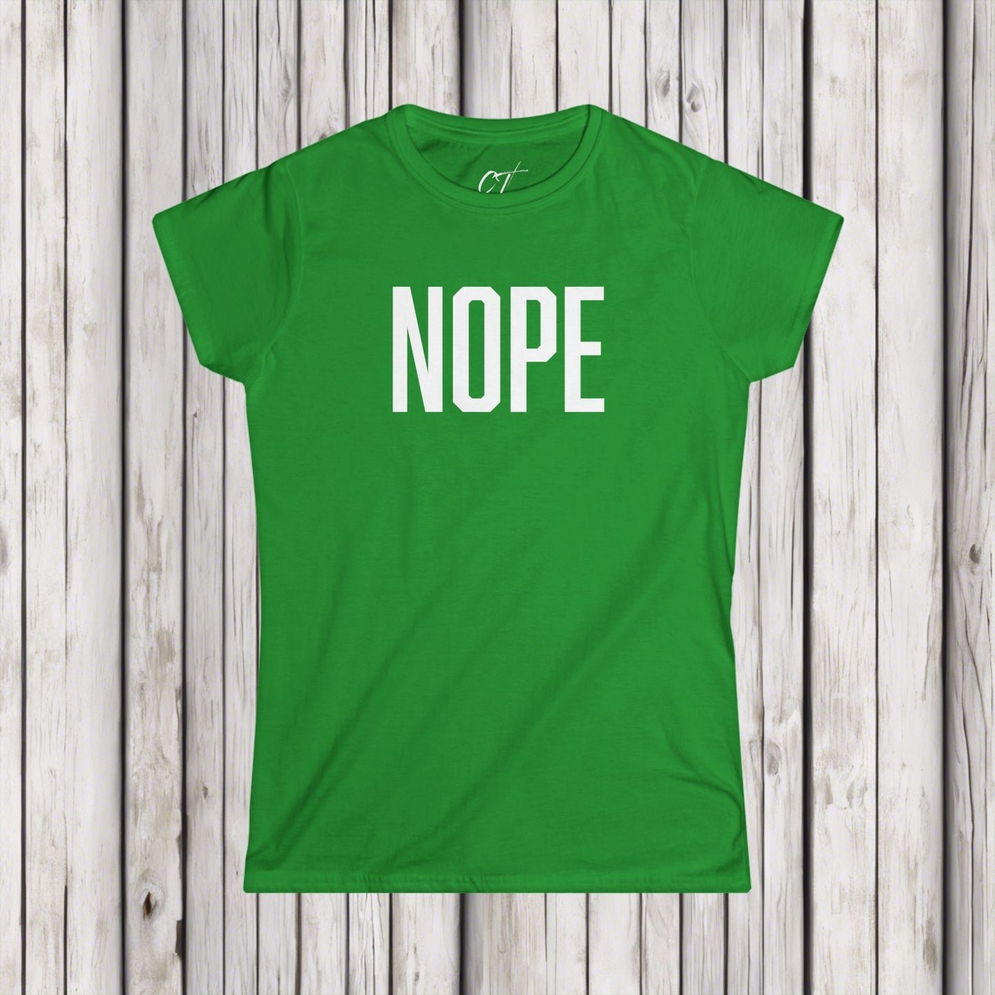 Nope, Women's Tee, Sarcastic Shirt, Smartass Shirt, Adult Humor Shirt, Funny shirt, Funny Gift, Humorous Shirt