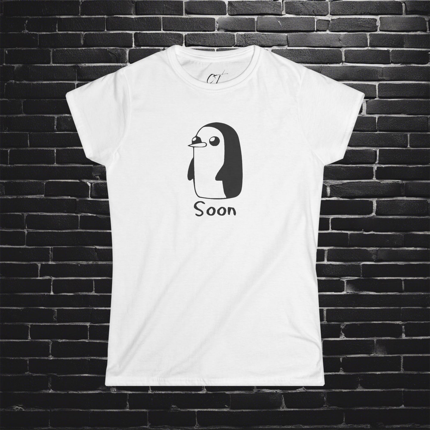Adventure Time, Gunter, Soon, Women's Softstyle Tee, This is a threat, Movie T-shirt, Movie quotes, nerd shirt, funny shirt, cute shirt