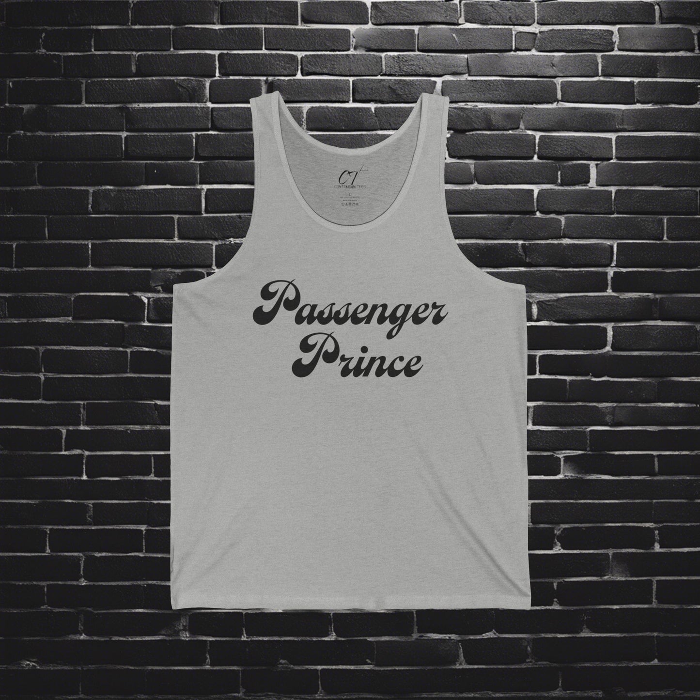 Passenger Prince. Mens T-Shirt, Mischievous apparel, Soft Tee, Unisex Top, Graphic Shirt, Casual Wear