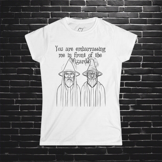 Marvel Quotes, Wizard Humor Women's Tee, Fun Graphic Shirt, Wizard Lover Gift, Magical Quote Top, Casual Everyday Wear