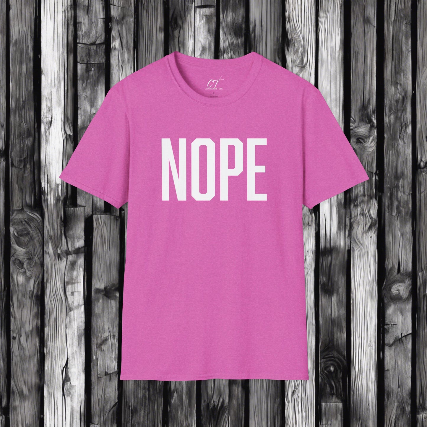 Nope, Sarcastic Shirt, Smartass Shirt, Adult Humor Shirt, Funny shirt, Funny Gift, Humorous Shirt